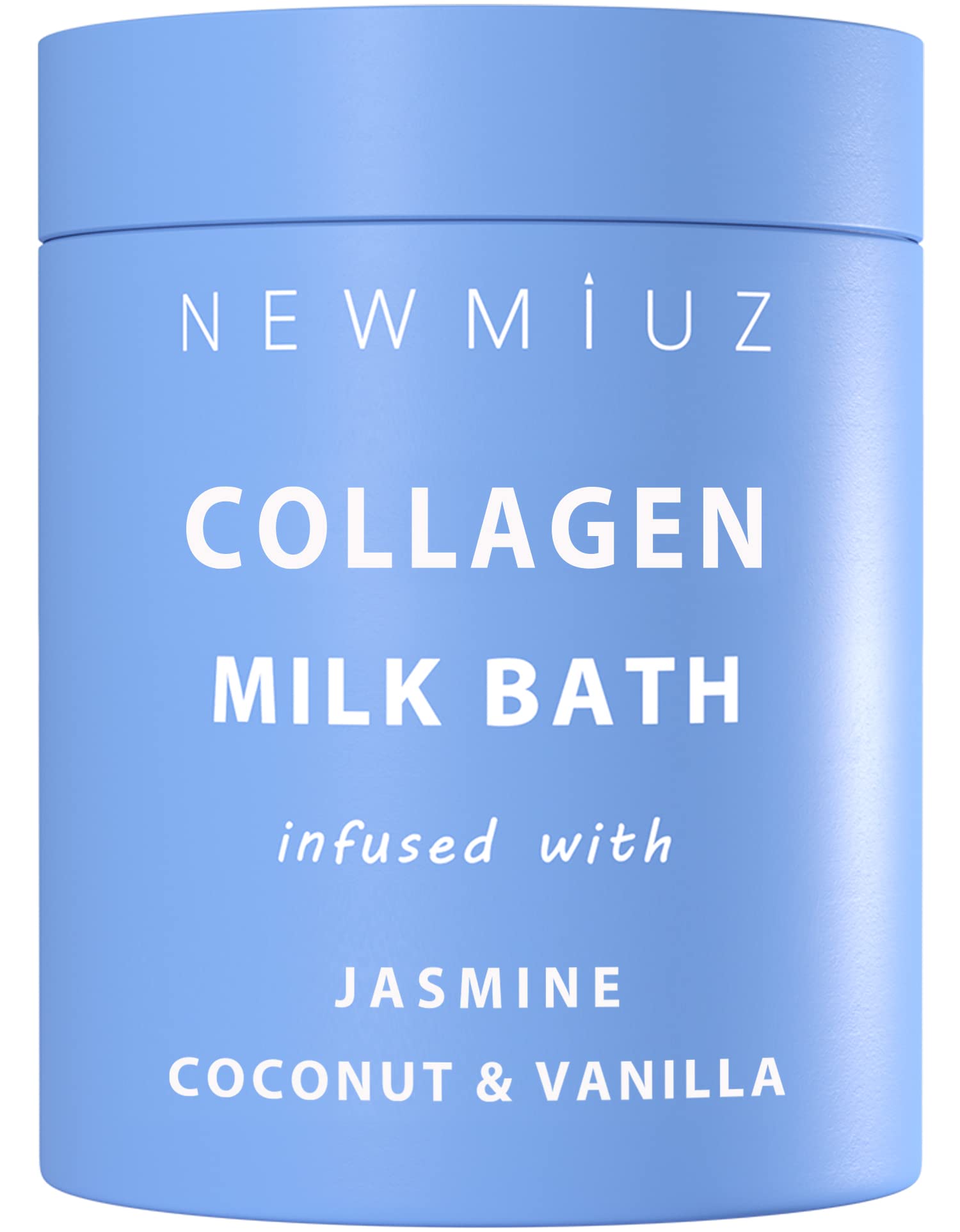 Creamy Coconut Collagen Milk Bath Soak powder Moisturize & Soften Skin – Vanilla Jasmine Luxury Spa Bubble Bath Salt Mother&