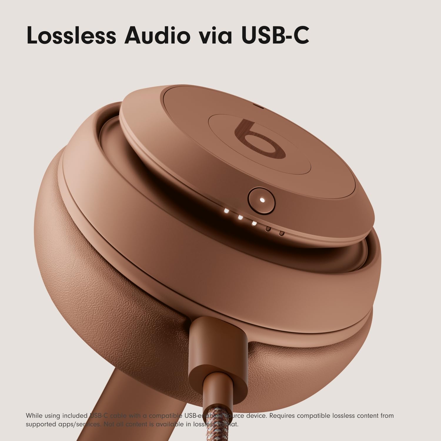 Beats Studio Pro - Wireless Bluetooth Noise Cancelling Headphones - Personalized Spatial Audio, USB-C Lossless Audio, Apple & Android Compatibility, Up to 40 Hours Battery Life - Matte White