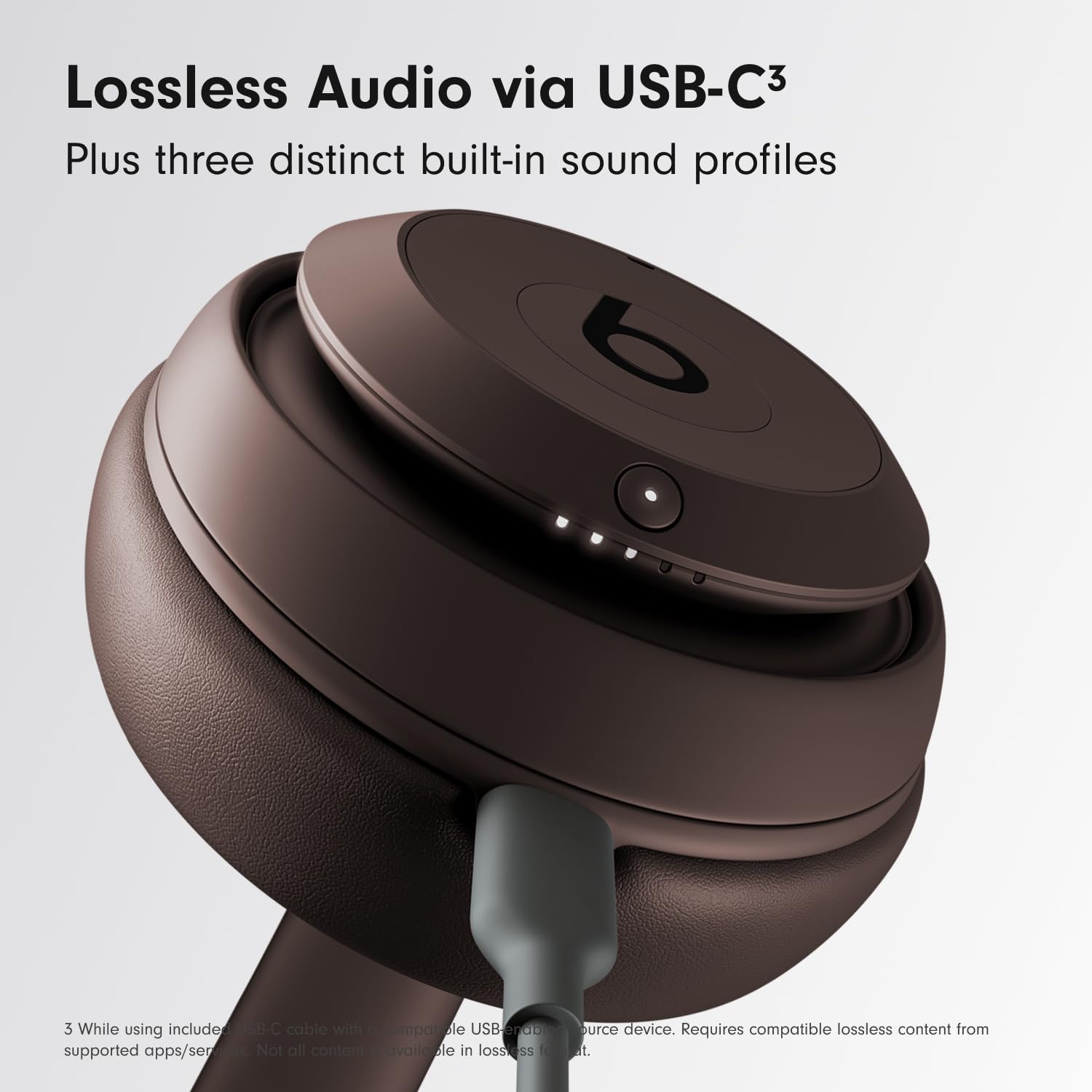 Beats Studio Pro - Wireless Bluetooth Noise Cancelling Headphones - Personalized Spatial Audio, USB-C Lossless Audio, Apple & Android Compatibility, Up to 40 Hours Battery Life - Matte White