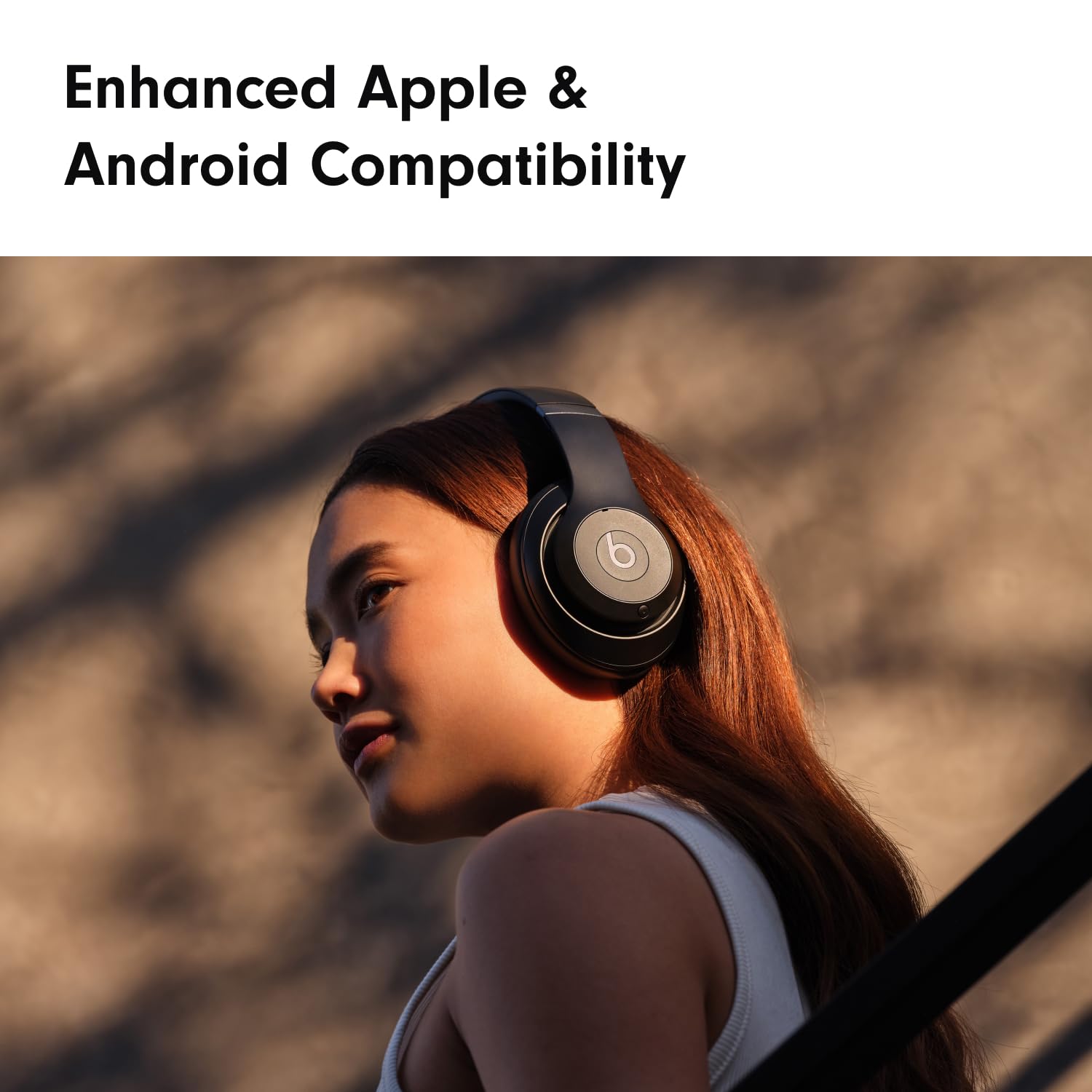 Beats Studio Pro - Wireless Bluetooth Noise Cancelling Headphones - Personalized Spatial Audio, USB-C Lossless Audio, Apple & Android Compatibility, Up to 40 Hours Battery Life - Matte White