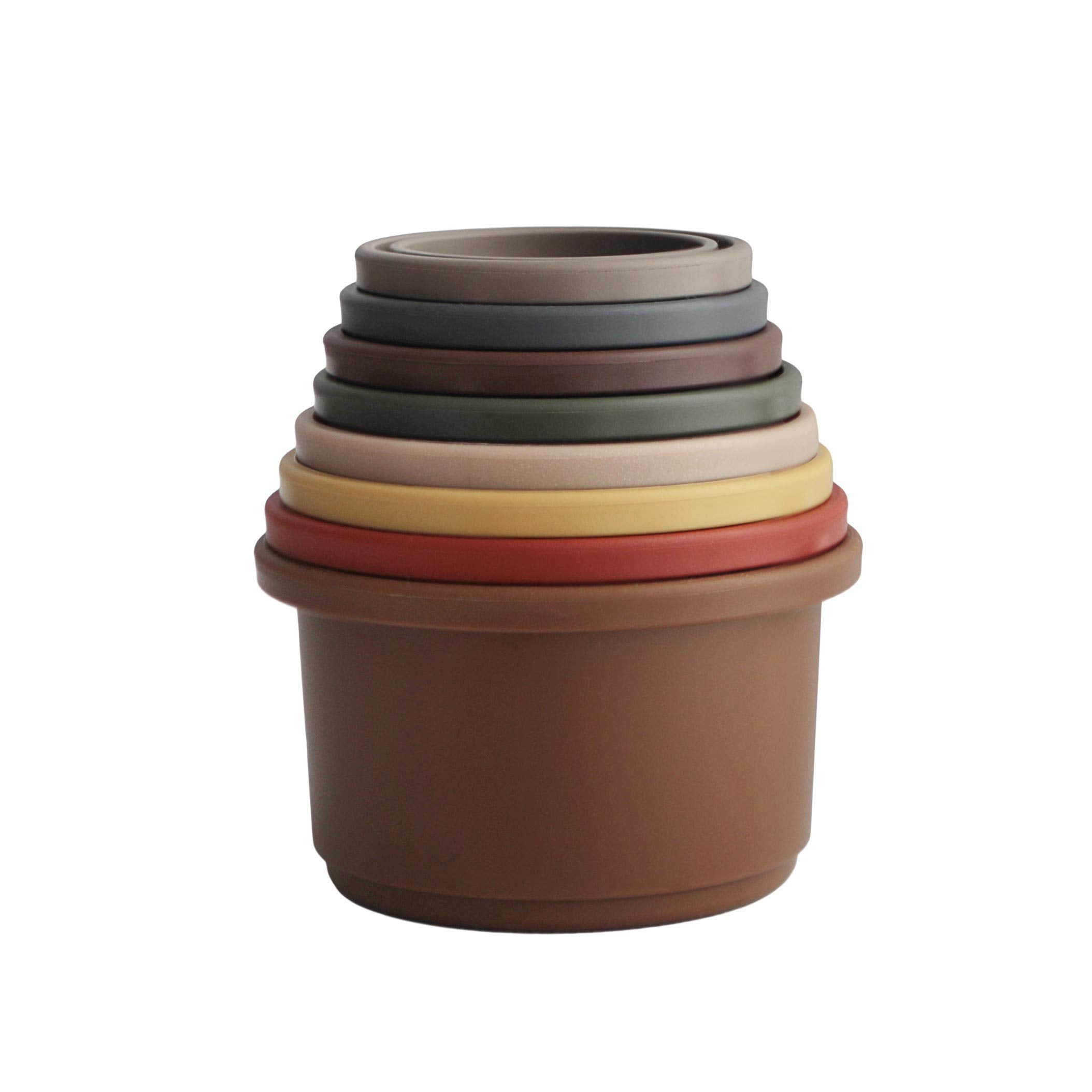 mushie Stacking Cups Toy | Made in Denmark (Original)