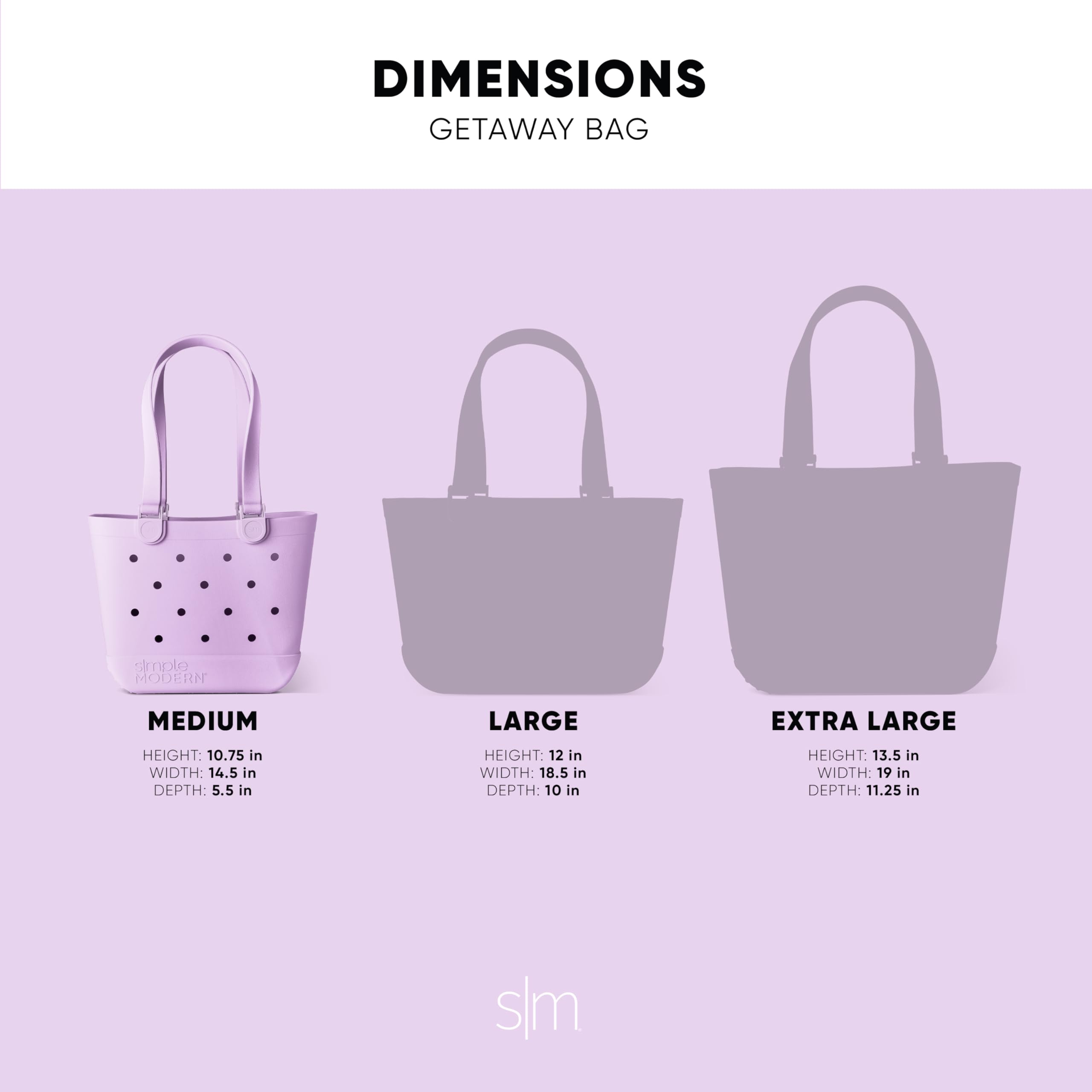 Simple Modern Beach Bag Rubber Tote | Waterproof Medium Tote Bag with Zipper Pocket for Pool, Groceries, Sports | Gifts For Women | Getaway Bag Collection | Almond Birch