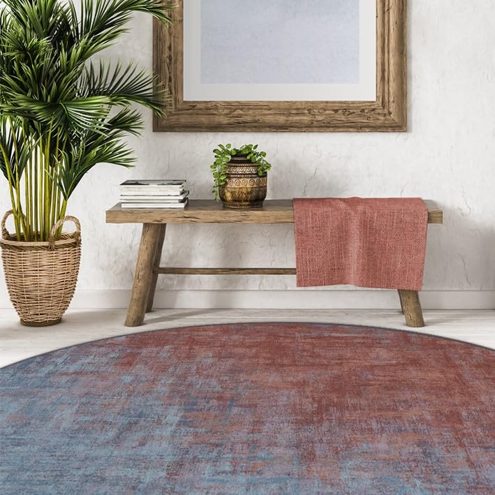 RUGGABLE Impasto Washable Rug - Perfect Modern Area Rug for Living Room Bedroom Kitchen - Non-Slip, Pet & Child Friendly, Stain & Water Resistant - Durable - Sage Green 3&