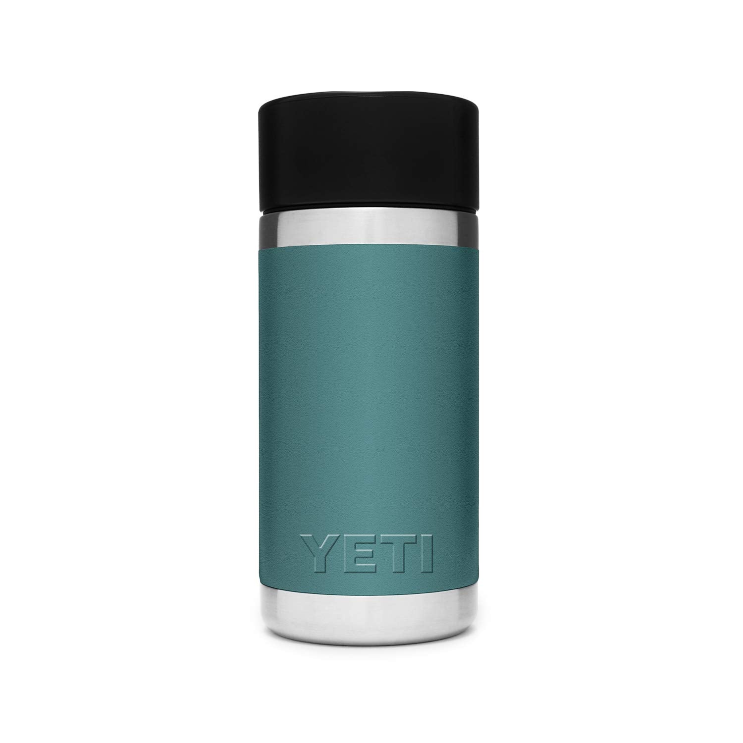 YETI Rambler 12 oz Bottle, Stainless Steel, Vacuum Insulated, with Hot Shot Cap