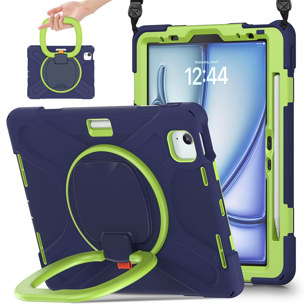 SCSVPN for iPad Air 11 Inch Case 2024 M2(6th Gen), iPad Air 5th/4th Generation Case 10.9&