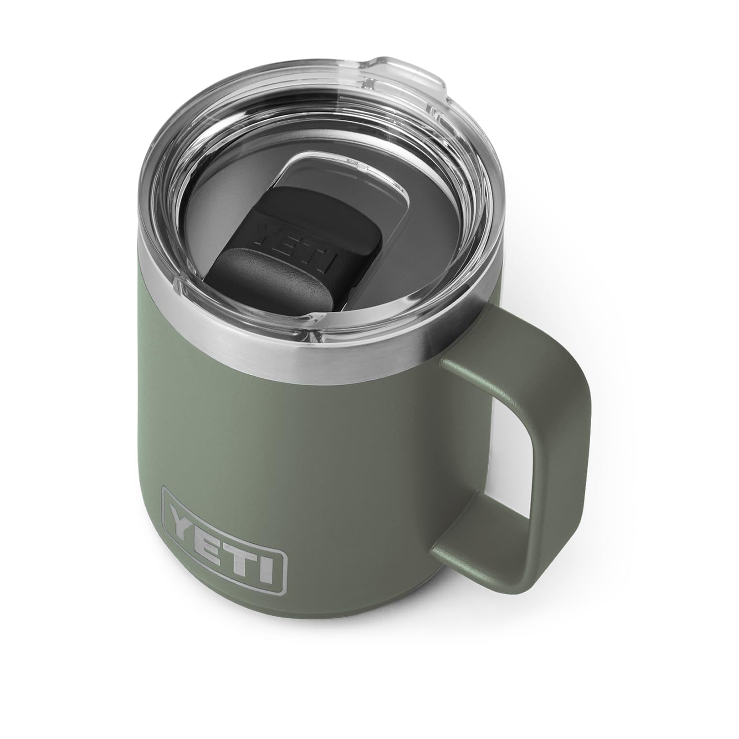 YETI Rambler 10 oz Stackable Mug, Vacuum Insulated, Stainless Steel with MagSlider Lid
