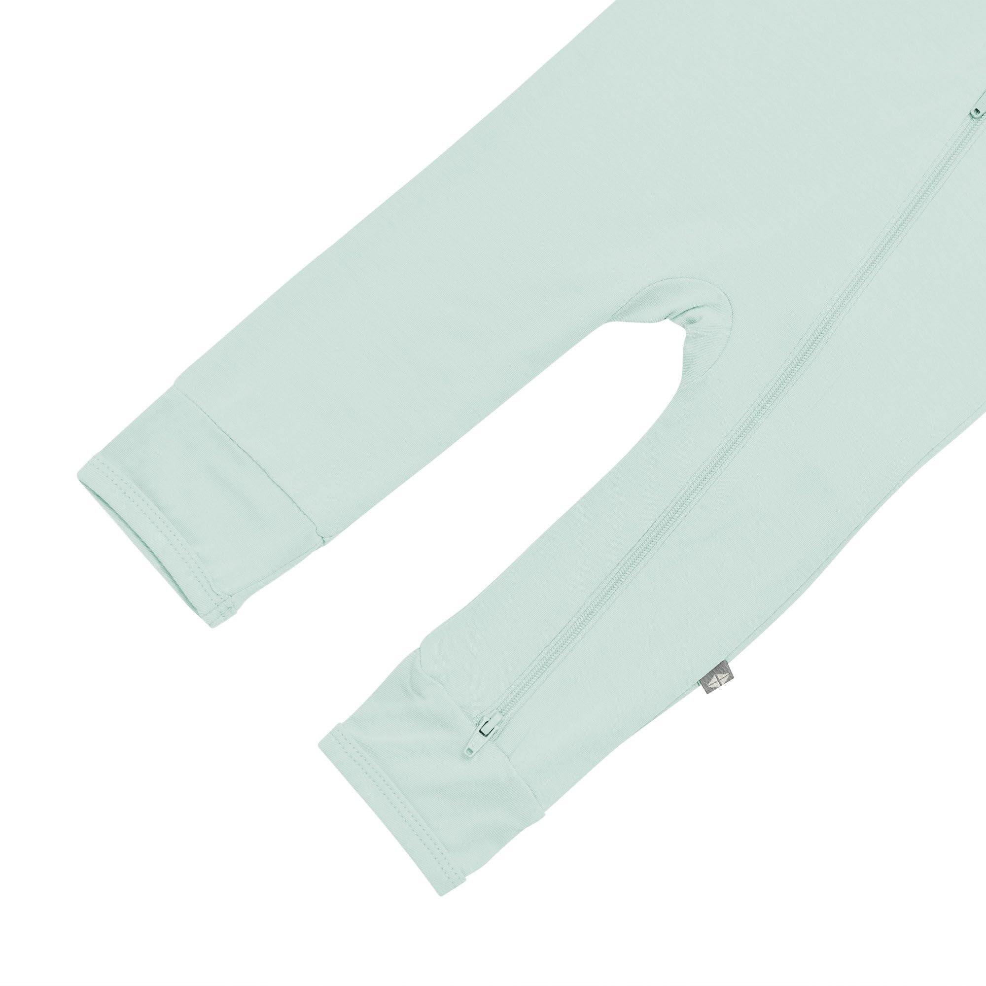 KYTE BABY Zippered Rompers, Unisex, Rayon Made from Bamboo (0-24 Months