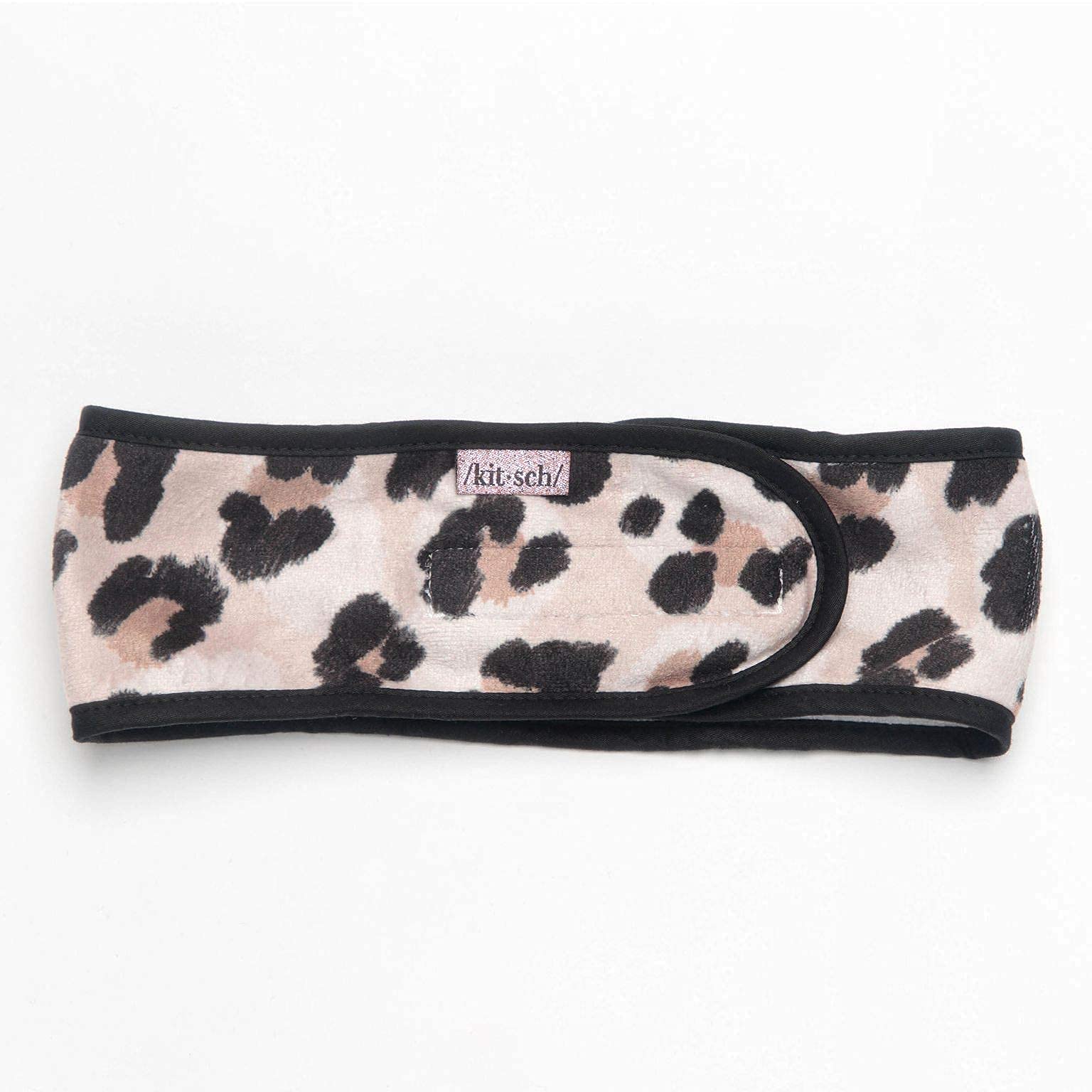Kitsch Spa Multifunctional Microfiber Headband - Facial Skincare and Hair Band for Makeup Application, Face Washing | Micro Dot Design