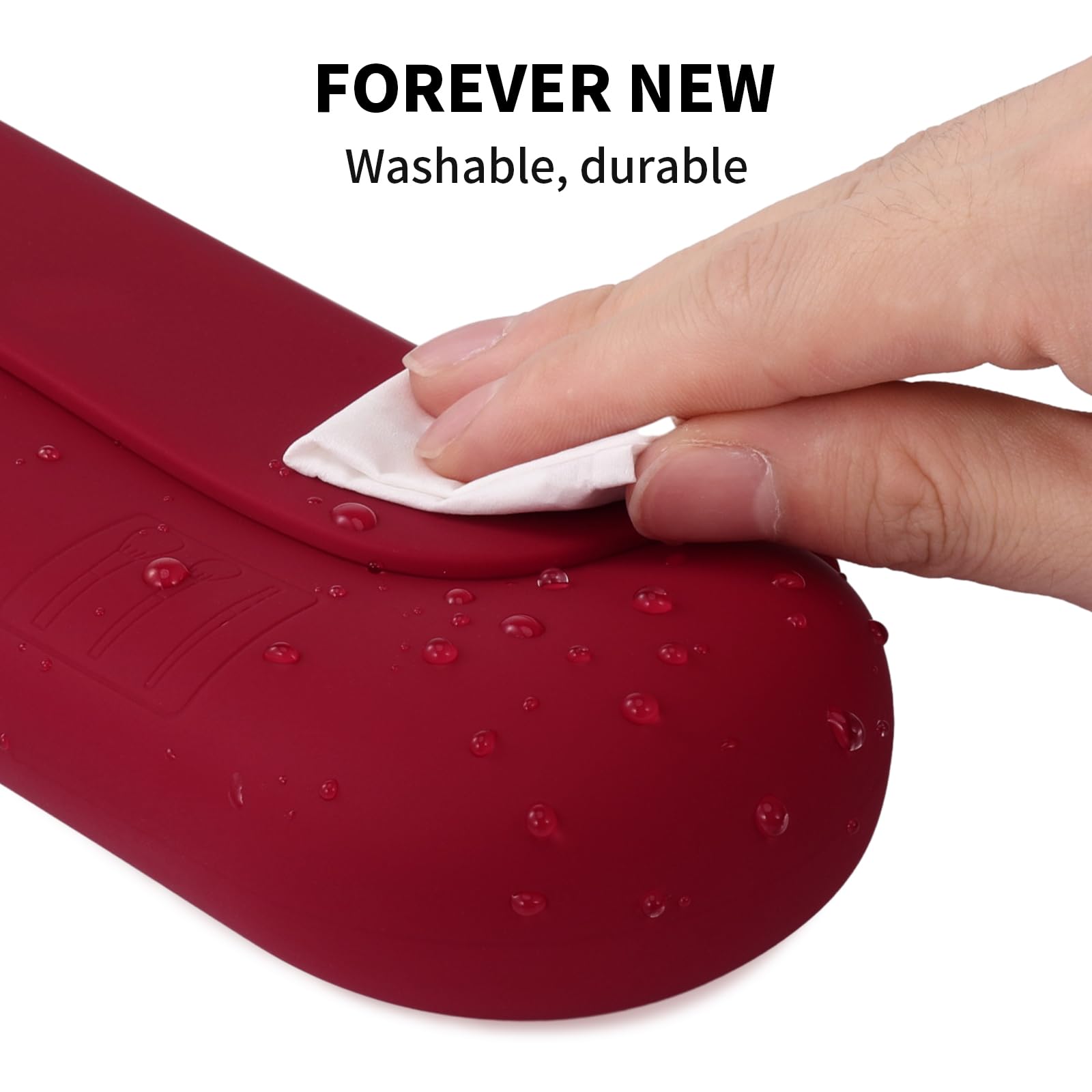 AGIKET Silicone Makeup Brush Holder Travel Cosmetic Bag:Soft Portable Cosmetic Face Brushes Holder with Upgrade Anti-Fall Out Magnetic Closure, Large Travel Makeup Brush Case - Walnut