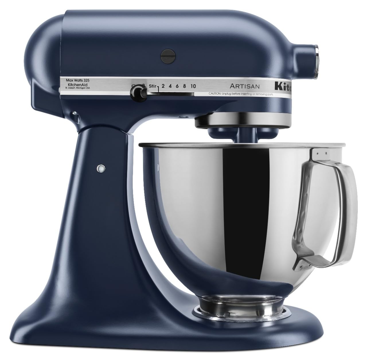 KitchenAid Artisan Series 5-Quart Tilt-Head Stand Mixer, Almond Cream, KSM150PSAC