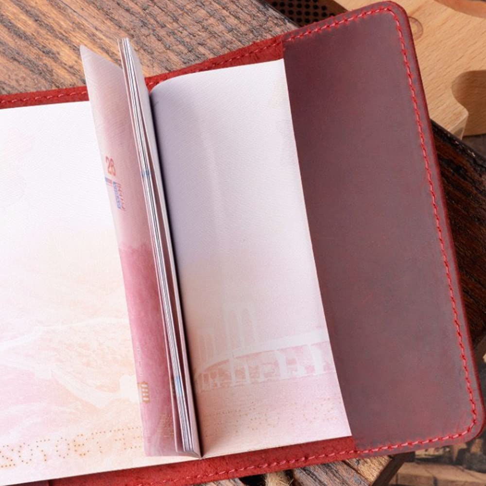 Genuine Leather Passport Covers for Canada Men&