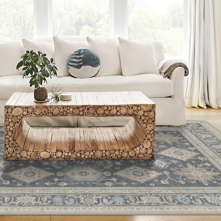 RUGGABLE – Cambria Ruby – Machine Washable Runner Rug – Pet & Child Friendly – Stain & Water Resistant – Non-Slip – 2.5&