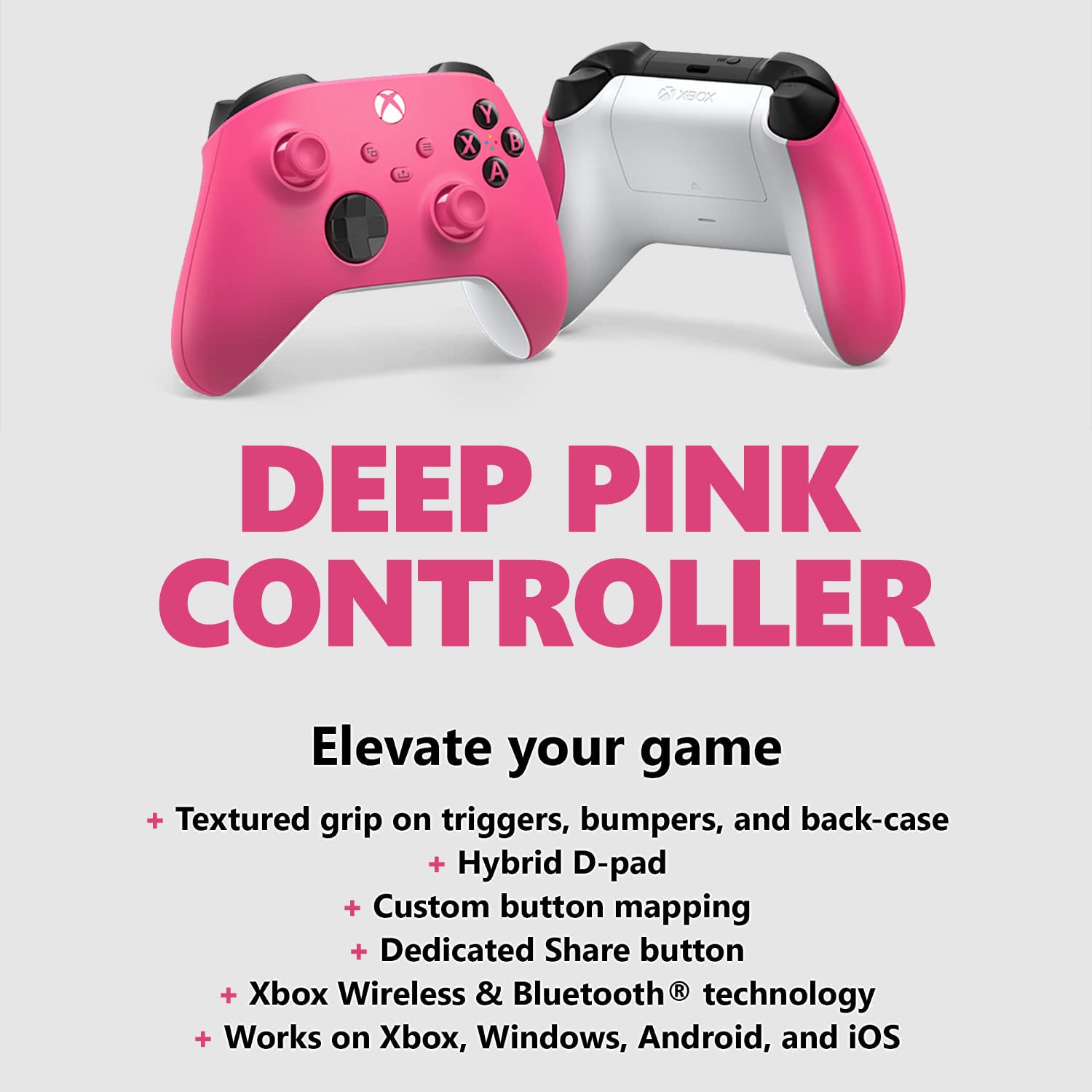 Xbox Elite Wireless Gaming Controller Series 2 – Black – Xbox Series X|S, Xbox One, Windows PC, Android, and iOS - Elite Series 2 Black Edition