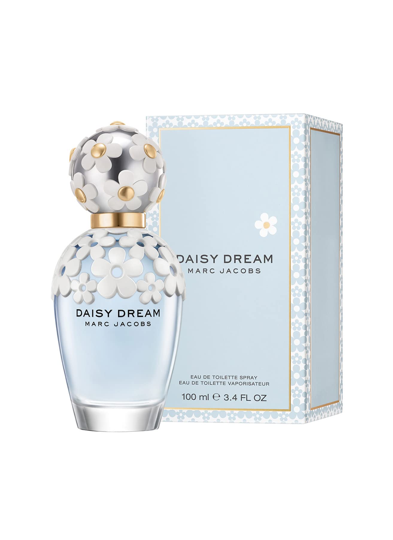 Marc Jacobs Daisy Dream Eau De Toilette Spray for Women, 3.4 Fl Oz