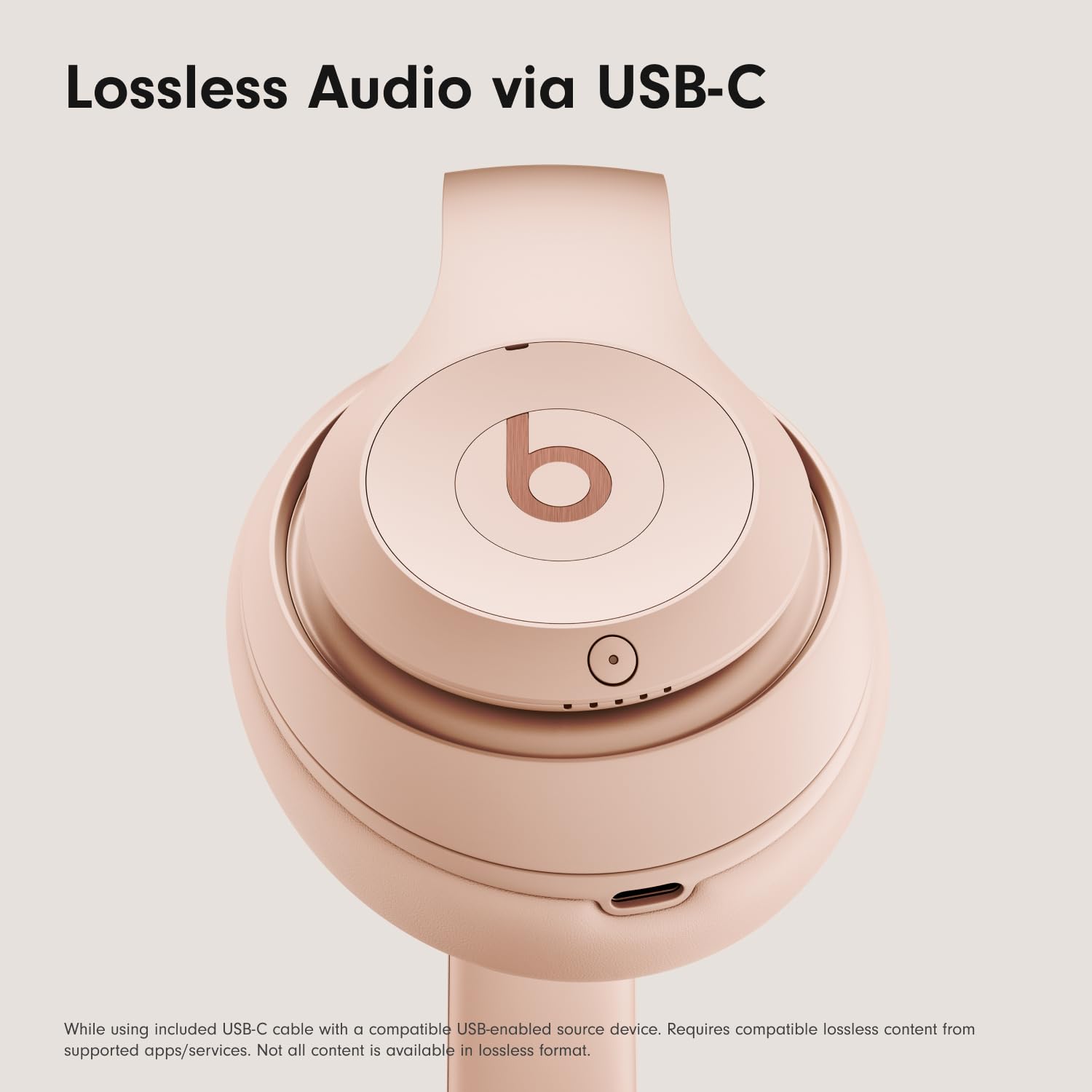 Beats Studio Pro - Wireless Bluetooth Noise Cancelling Headphones - Personalized Spatial Audio, USB-C Lossless Audio, Apple & Android Compatibility, Up to 40 Hours Battery Life - Matte White
