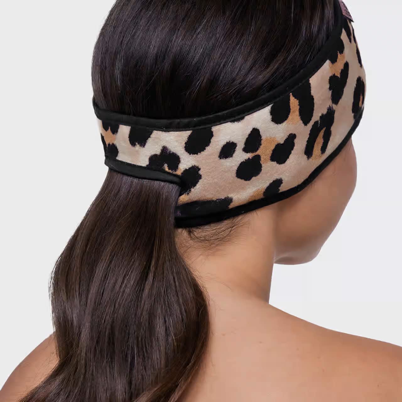 Kitsch Spa Multifunctional Microfiber Headband - Facial Skincare and Hair Band for Makeup Application, Face Washing | Micro Dot Design