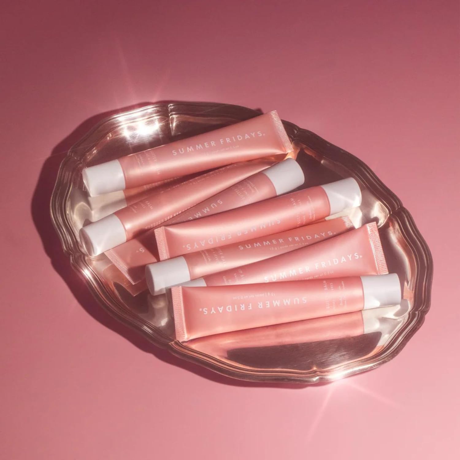 Summer Fridays Lip Butter Balm - Conditioning Lip Mask and Lip Balm for Instant Moisture, Shine and Hydration - Sheer-Tinted, Soothing Lip Care - Vanilla Beige (.5 Oz)