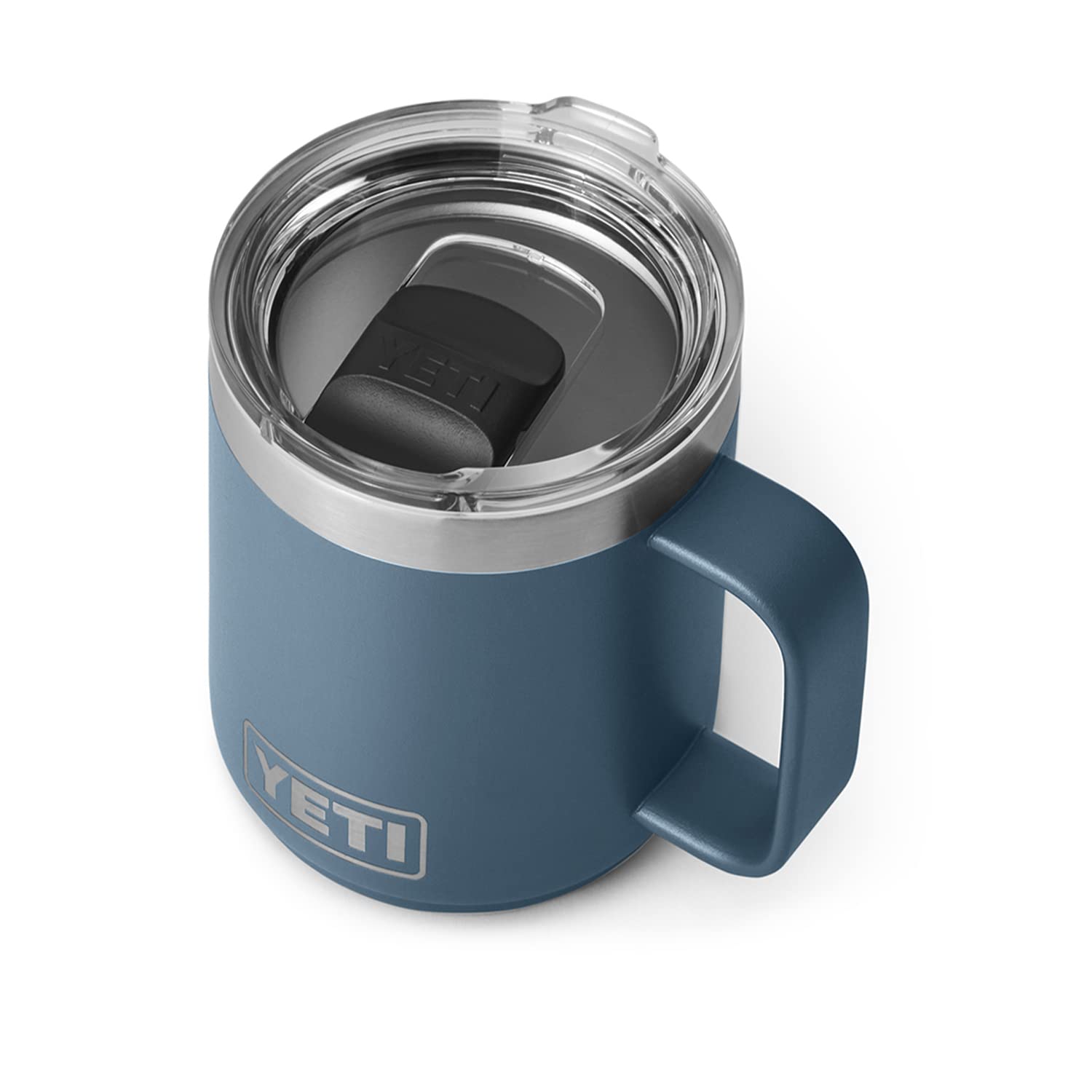 YETI Rambler 10 oz Stackable Mug, Vacuum Insulated, Stainless Steel with MagSlider Lid