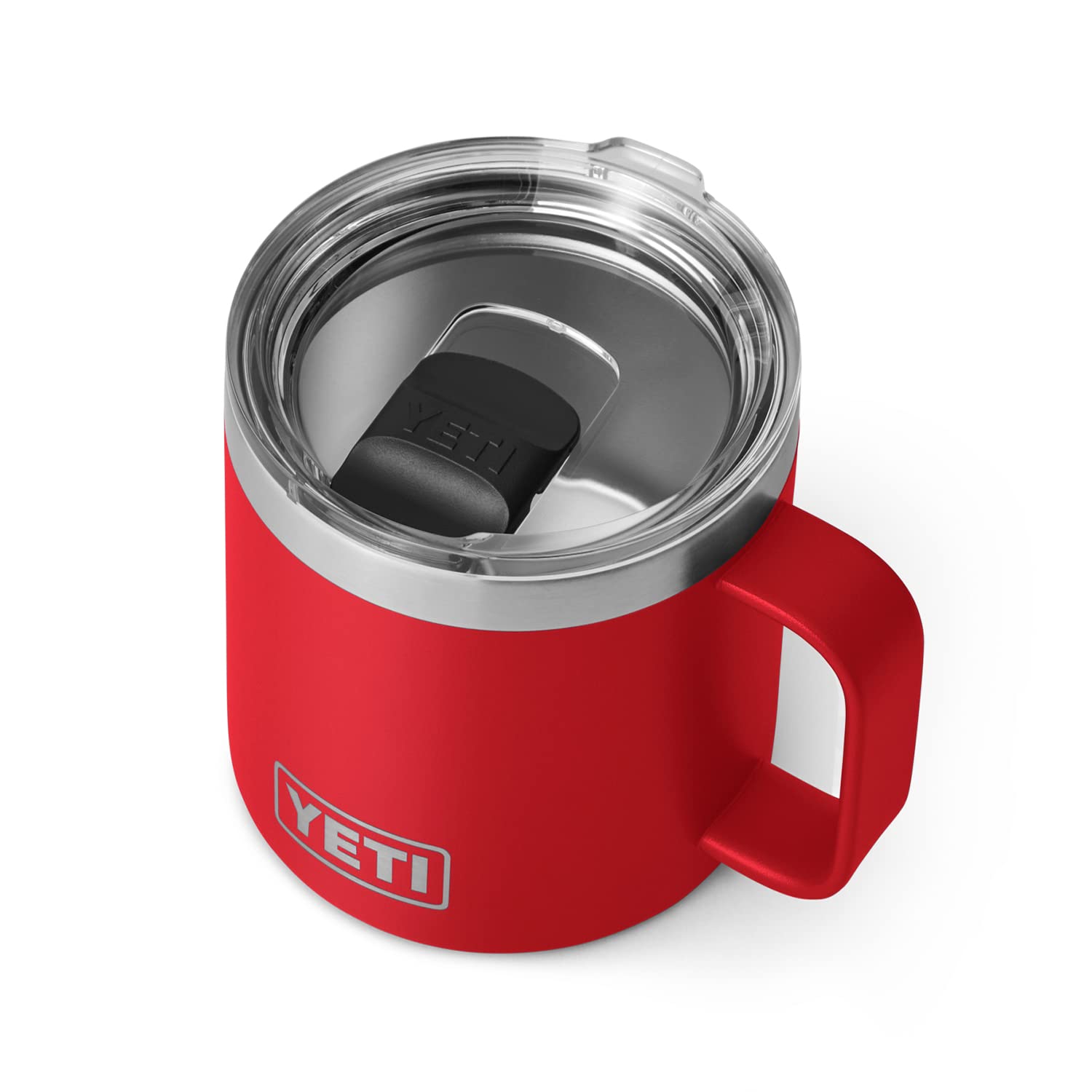 YETI Rambler 14 oz Mug, Vacuum Insulated, Stainless Steel with MagSlider Lid, Stainless