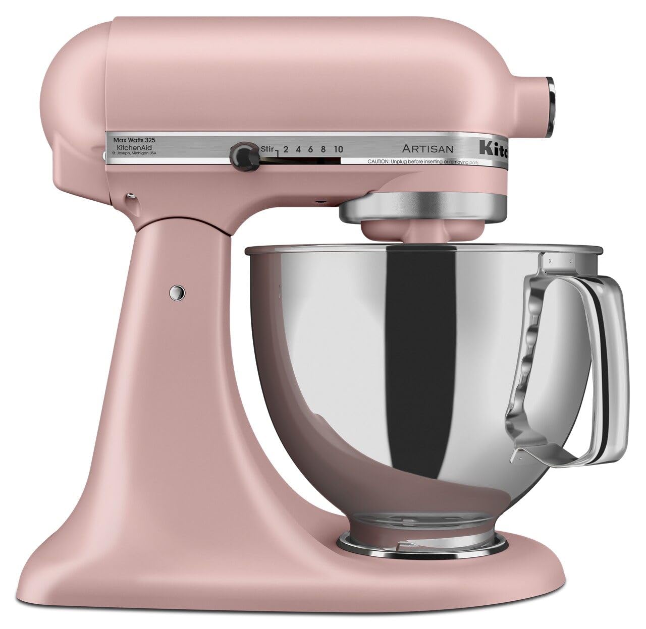 KitchenAid Artisan Series 5-Quart Tilt-Head Stand Mixer, Almond Cream, KSM150PSAC