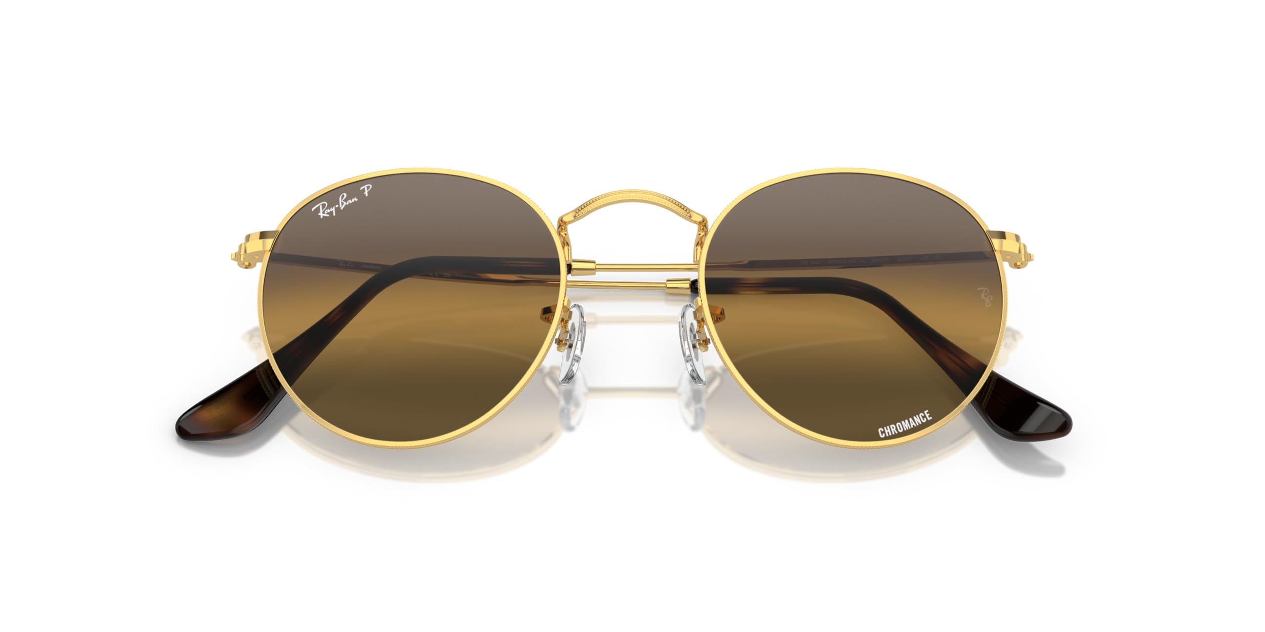 Ray-Ban RB3447 Round Metal Sunglasses