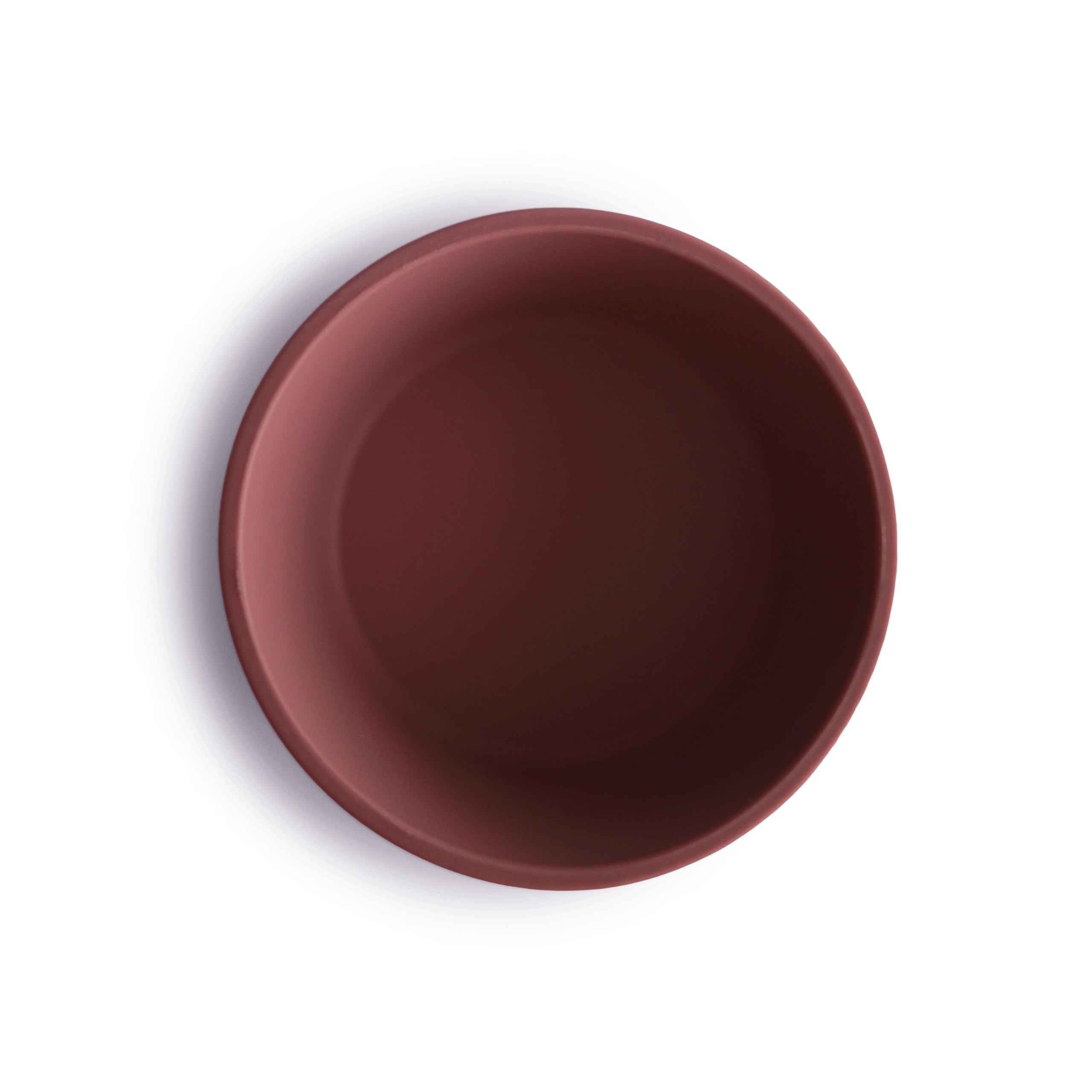 mushie Silicone Suction Bowl | BPA-Free Non-Slip Design (Ivory)