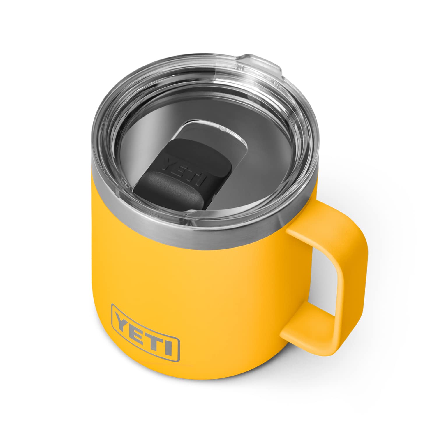 YETI Rambler 14 oz Mug, Vacuum Insulated, Stainless Steel with MagSlider Lid, Stainless