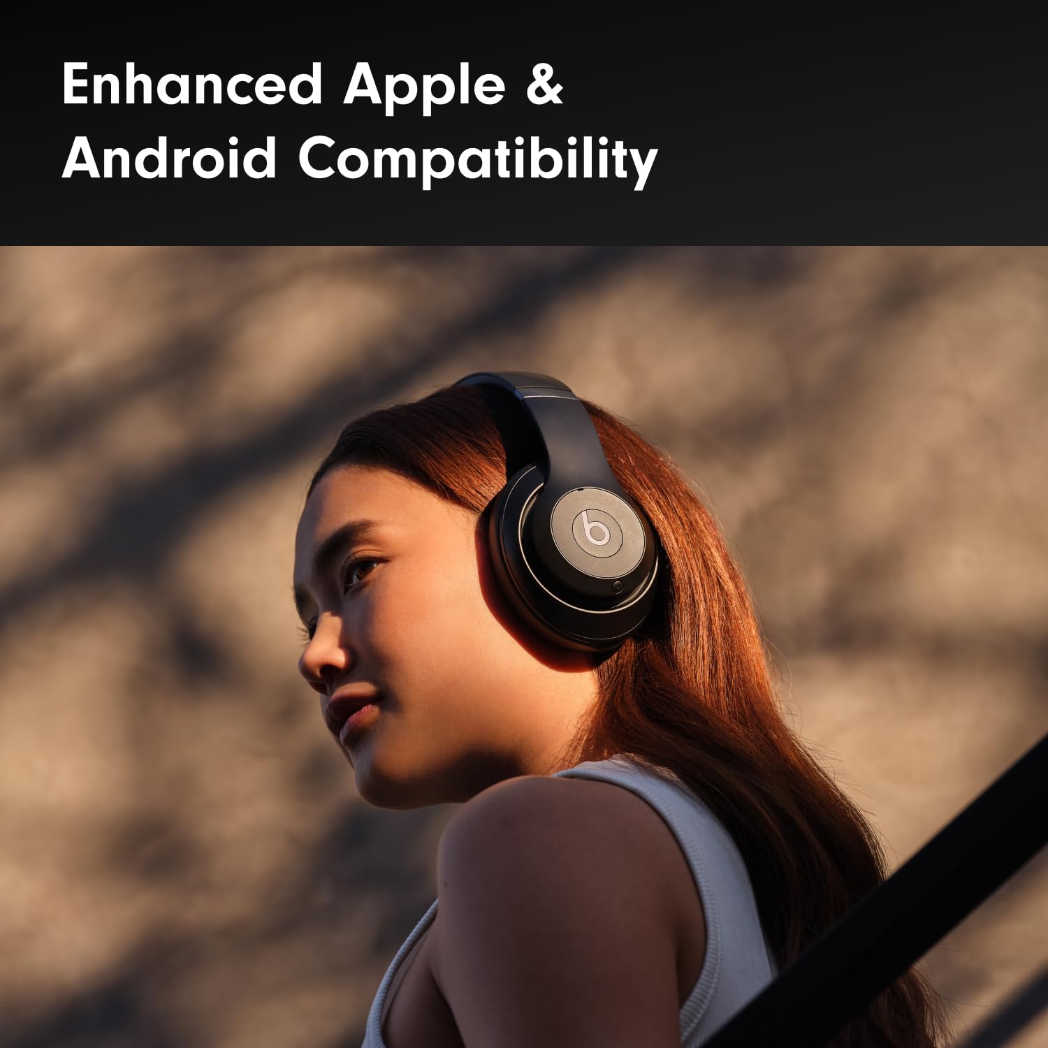 Beats Studio Pro - Wireless Bluetooth Noise Cancelling Headphones - Personalized Spatial Audio, USB-C Lossless Audio, Apple & Android Compatibility, Up to 40 Hours Battery Life - Matte White