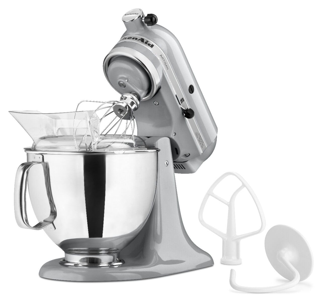 KitchenAid Artisan Series 5-Quart Tilt-Head Stand Mixer, Almond Cream, KSM150PSAC
