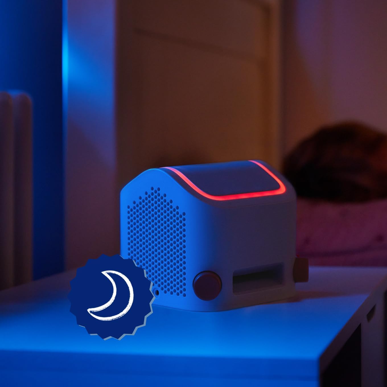 Yoto Player (3rd Gen.) + Make Your Own Card – Kids Bluetooth Audio Speaker, All-in-1 Screen-Free Device Plays Stories Music Podcasts Radio White Noise Thermometer Nightlight Ok-to-Wake Alarm Clock