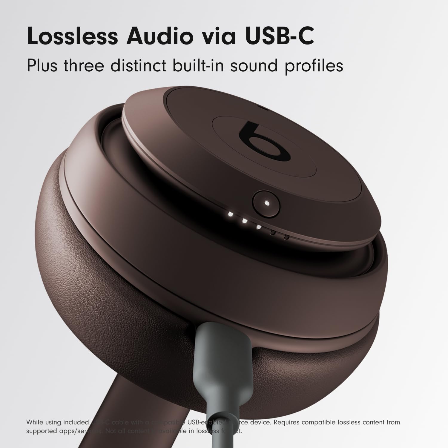 Beats Studio Pro - Wireless Bluetooth Noise Cancelling Headphones - Personalized Spatial Audio, USB-C Lossless Audio, Apple & Android Compatibility, Up to 40 Hours Battery Life - Matte White