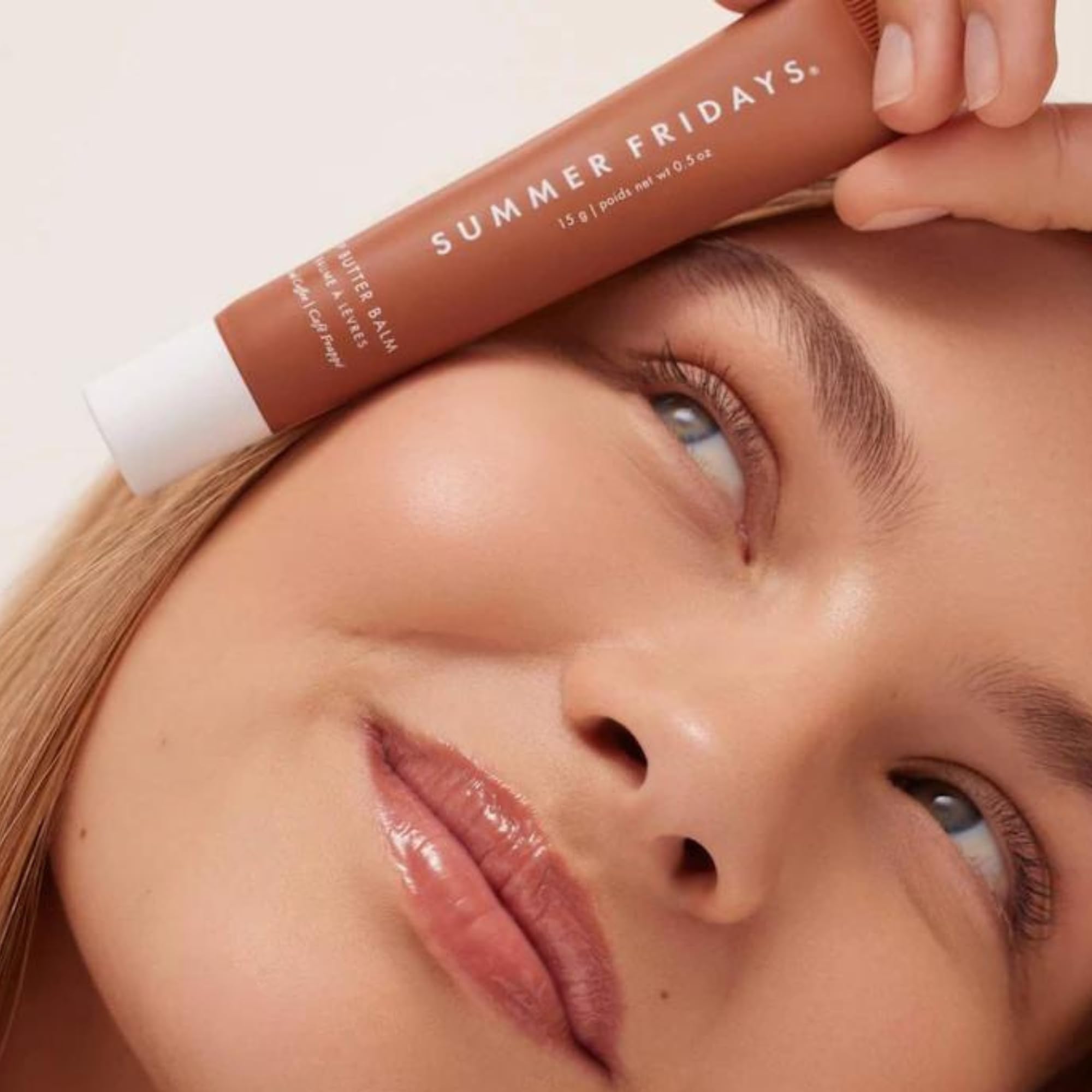 Summer Fridays Lip Butter Balm - Conditioning Lip Mask and Lip Balm for Instant Moisture, Shine and Hydration - Sheer-Tinted, Soothing Lip Care - Vanilla Beige (.5 Oz)