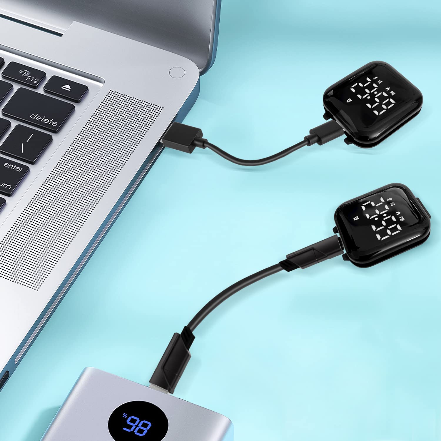 Kids Watch, No App Fitness Tracker Watch for Kids Teenager Digital Watch with Steps Counter/Distance/Calories/Alarm/Stopwatch Fitness Watch for Kids Girls Boys Gift for Teens