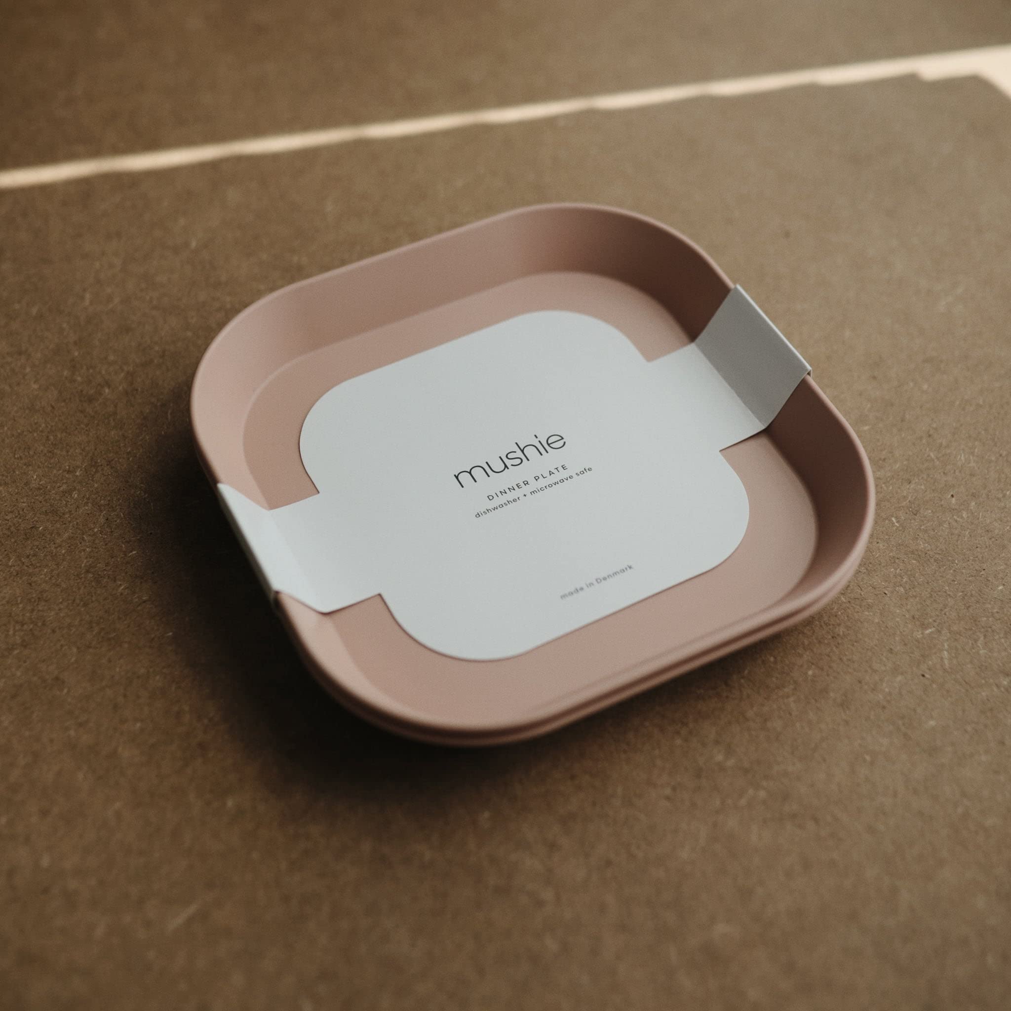 mushie Flatware Fork and Spoon Set for Kids | Made in Denmark (Sage)