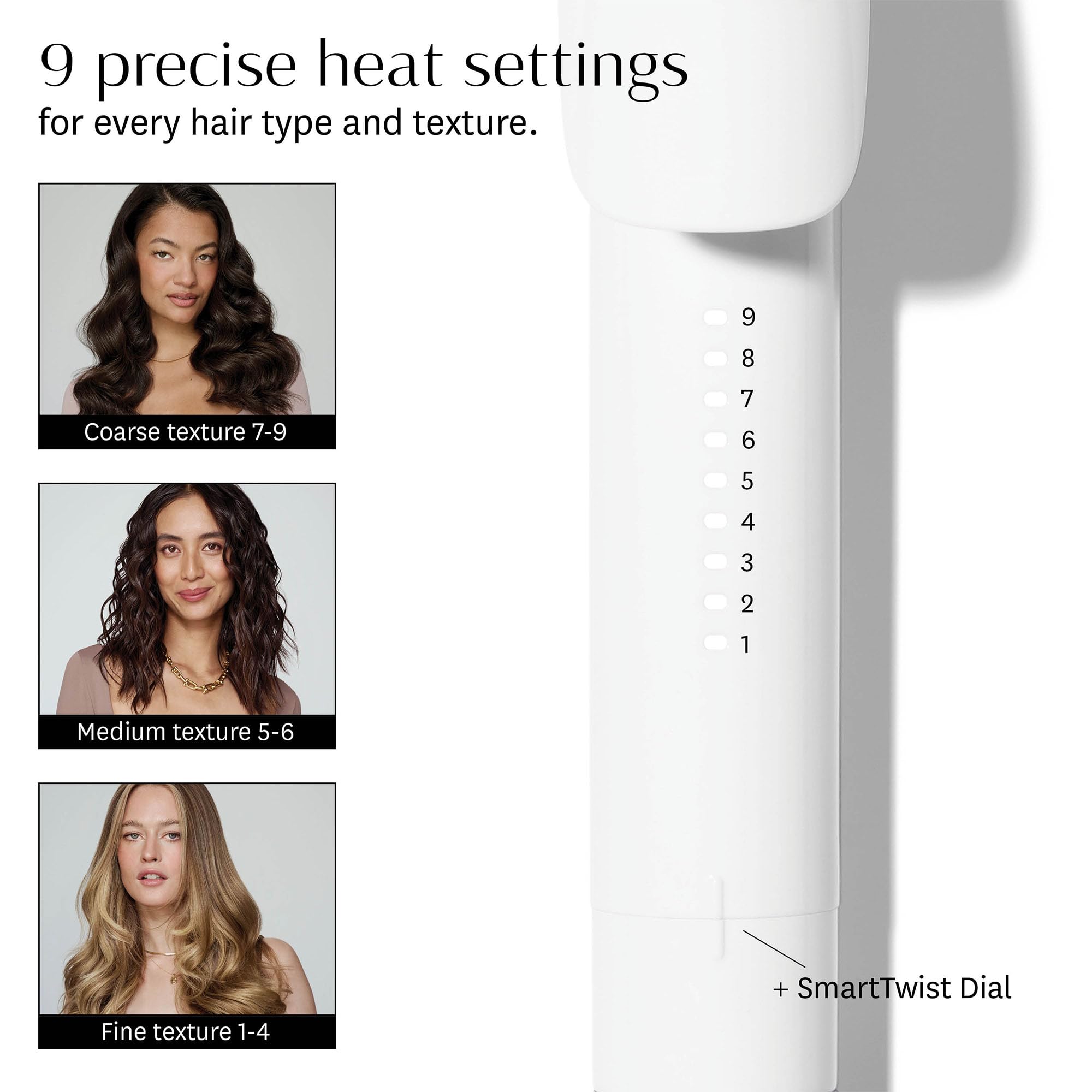 T3 SinglePass Curl X Extra-Long Barrel Curling Iron with 9 Heat Settings and Ceramic Barrel for Fast Styling and Lasting Curl Results on All Hair Types