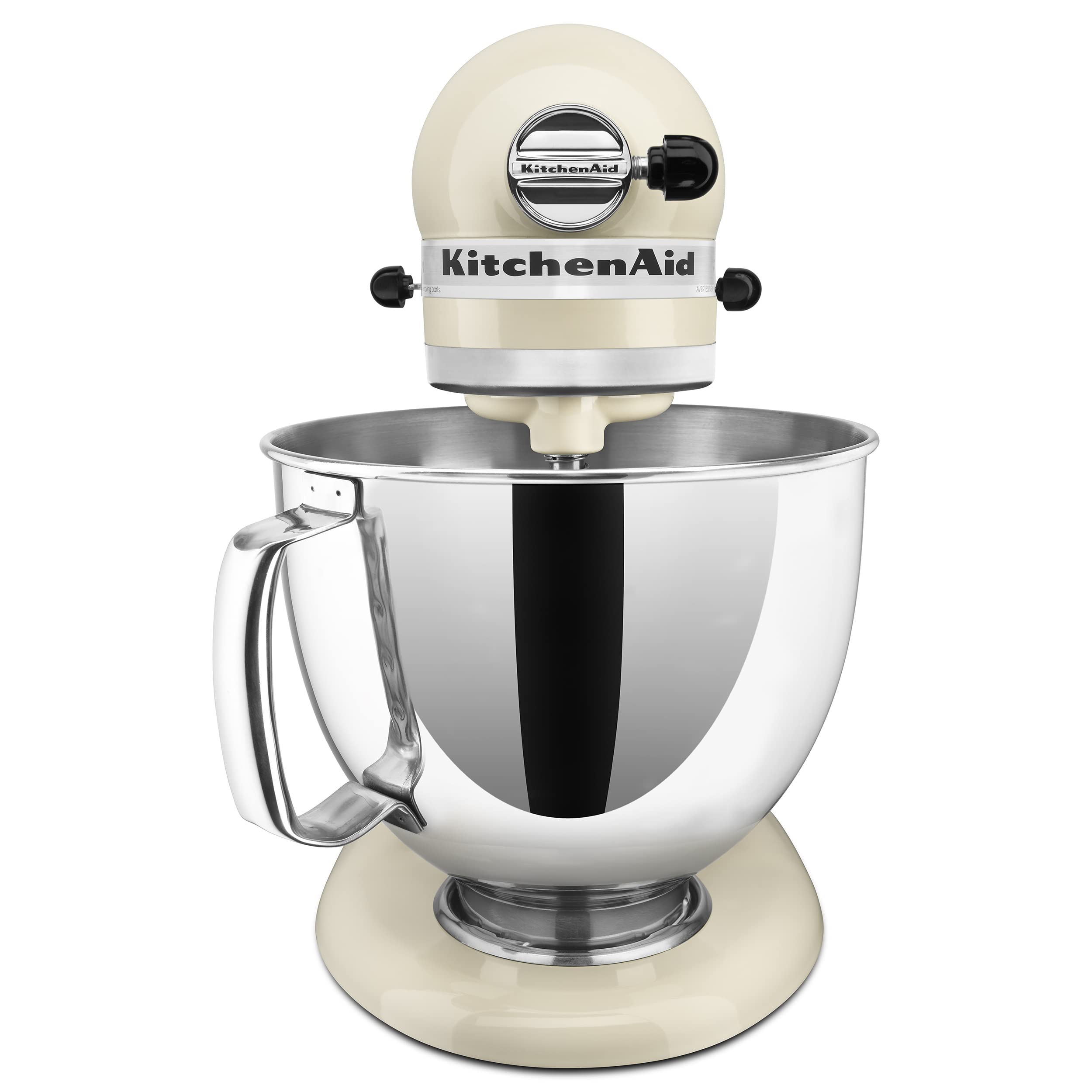 KitchenAid Artisan Series 5-Quart Tilt-Head Stand Mixer, Almond Cream, KSM150PSAC