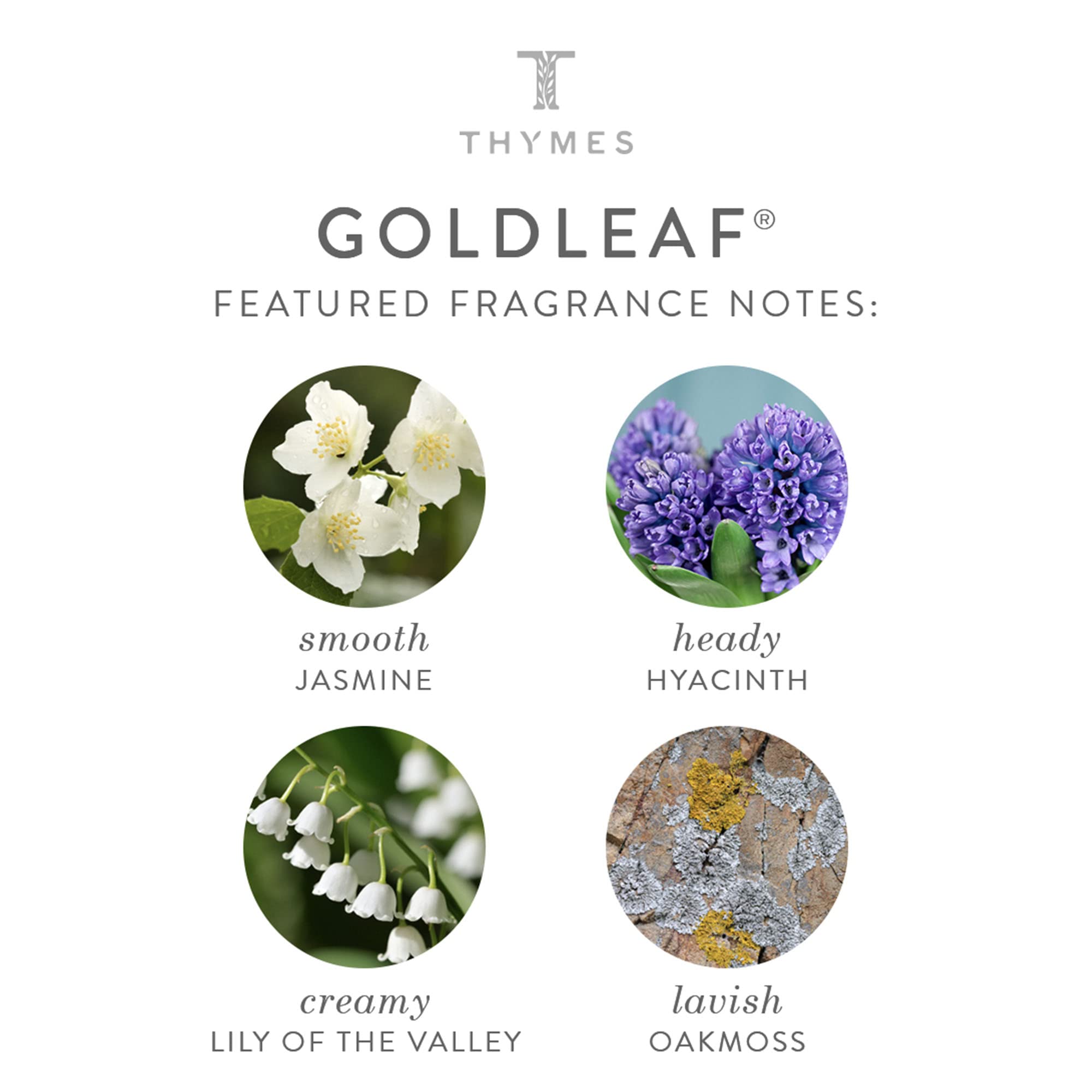 Thymes Hand Lotion Gold Pump - 8.25 Fl Oz - Eucalyptus