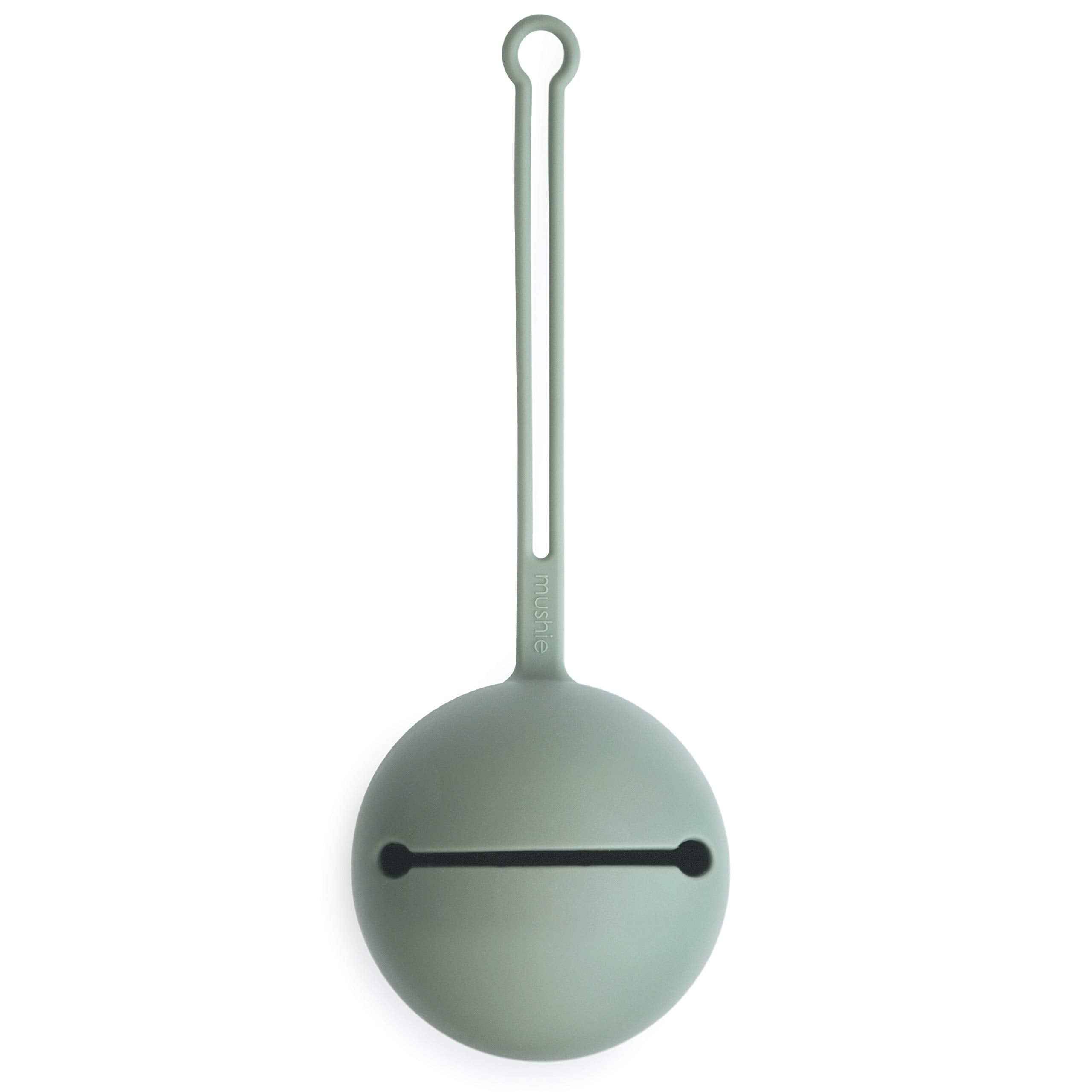 mushie Silicone Pacifier Holder Case (Shifting Sand