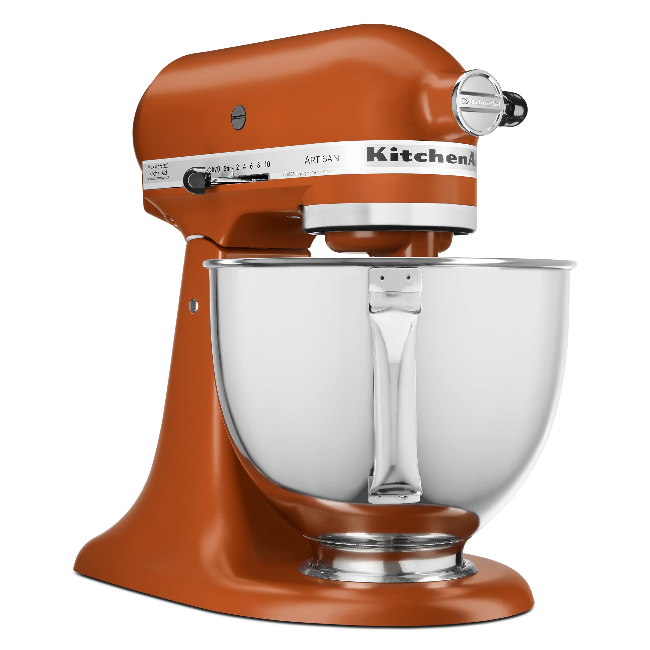 KitchenAid Artisan Series 5-Quart Tilt-Head Stand Mixer, Almond Cream, KSM150PSAC