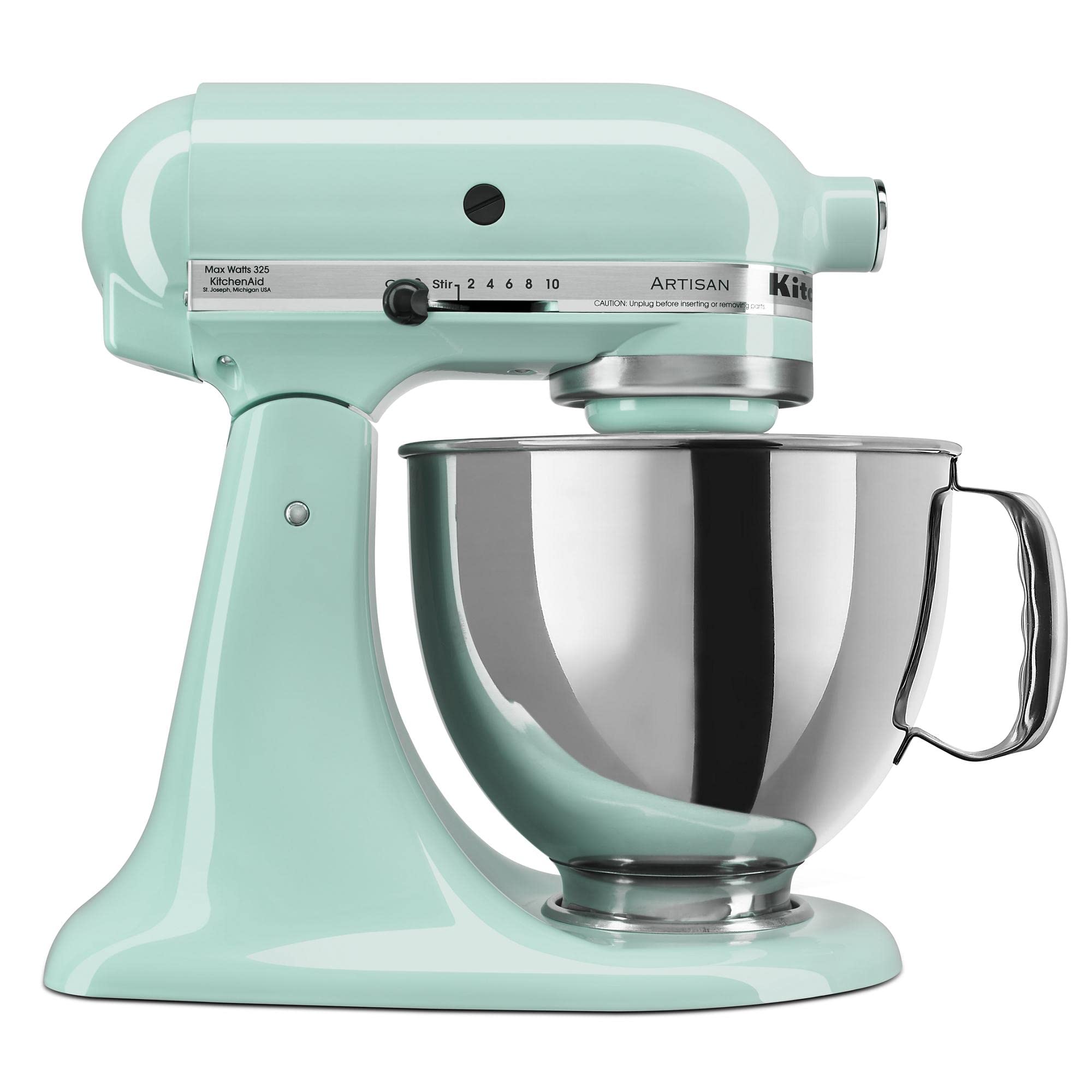 KitchenAid Artisan Series 5-Quart Tilt-Head Stand Mixer, Almond Cream, KSM150PSAC