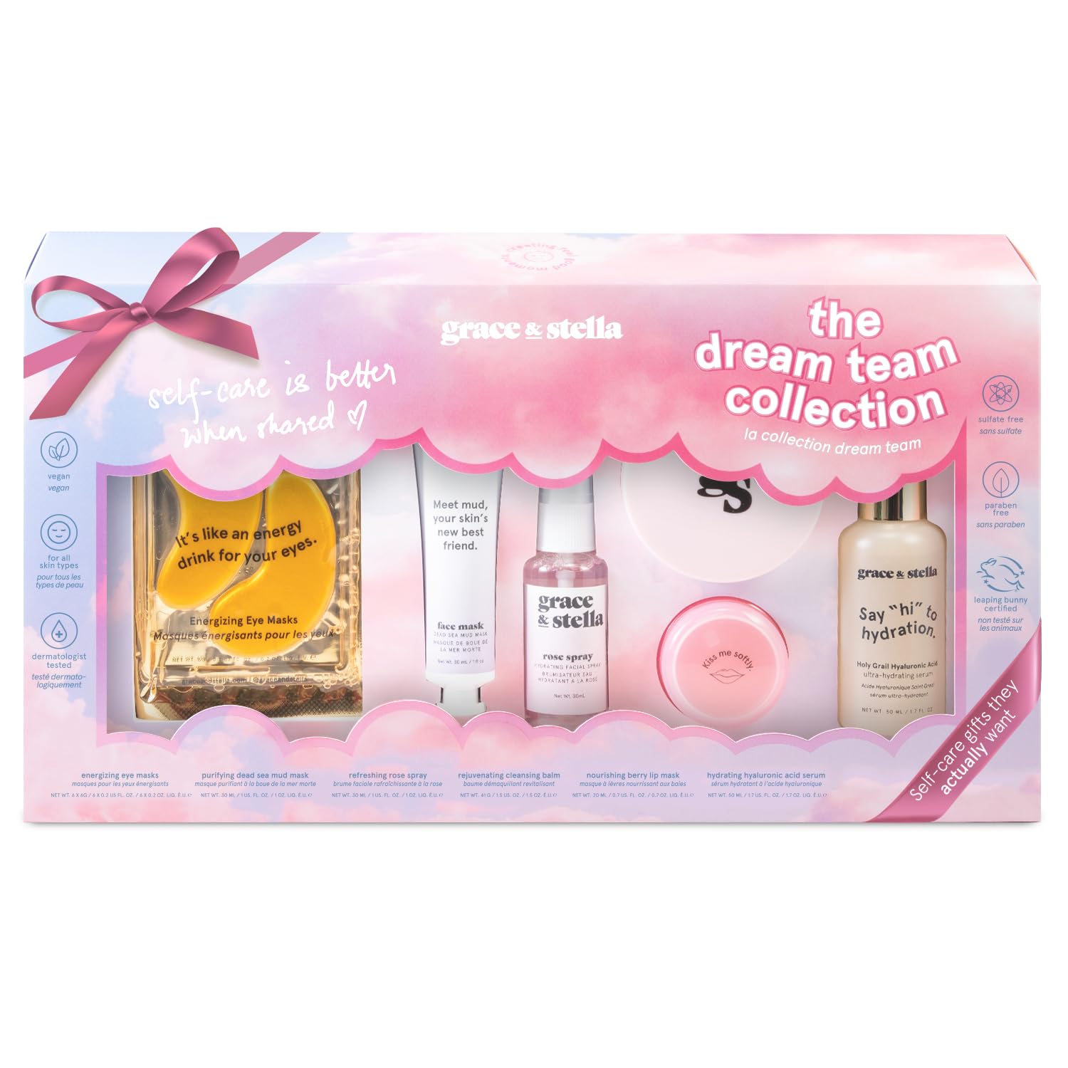 grace & stella Award Winning Dream Team Gift Set for Women