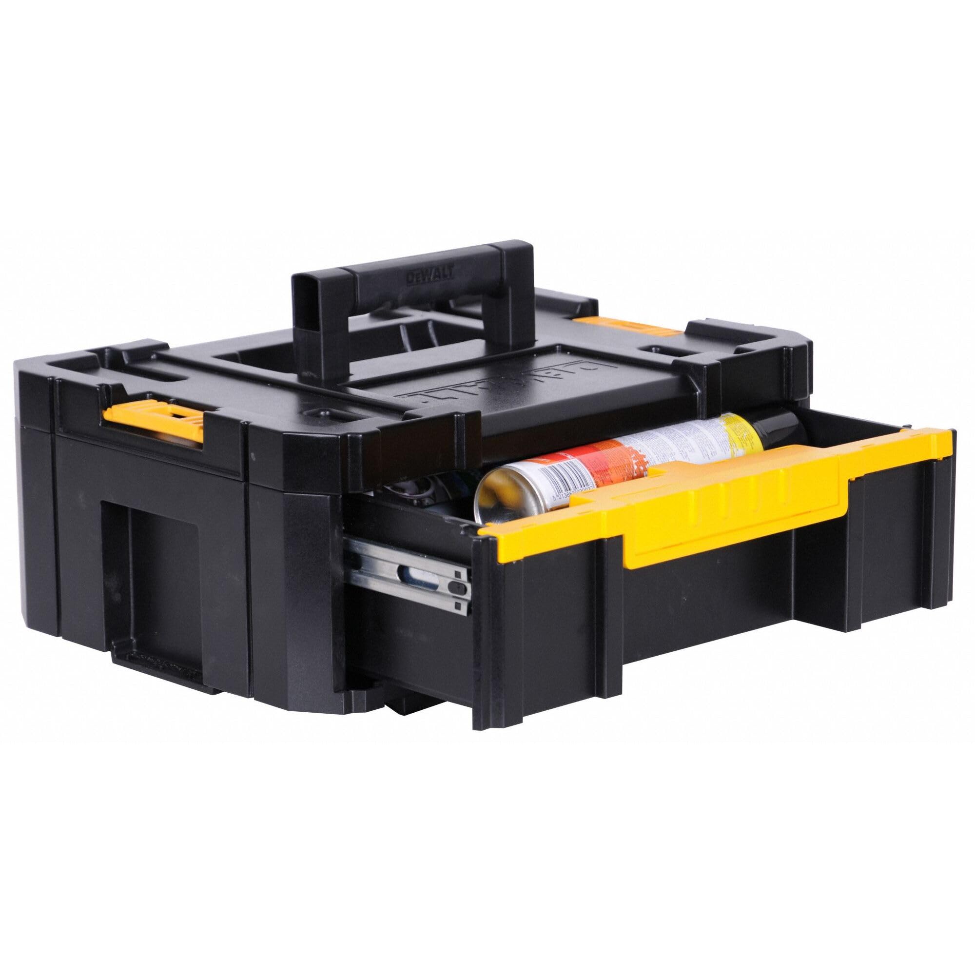 DEWALT TSTAK Tool Box, Deep (DWST17806) , Black