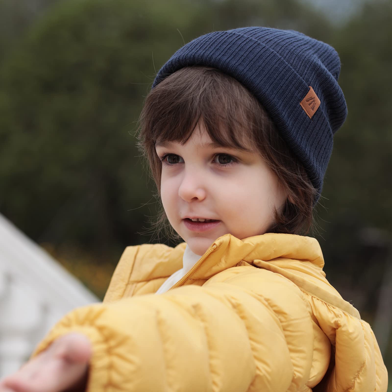 LMLALML Beanie for Toddler Boys Elegant Baby Beanie Knit Winter Hat for Kids