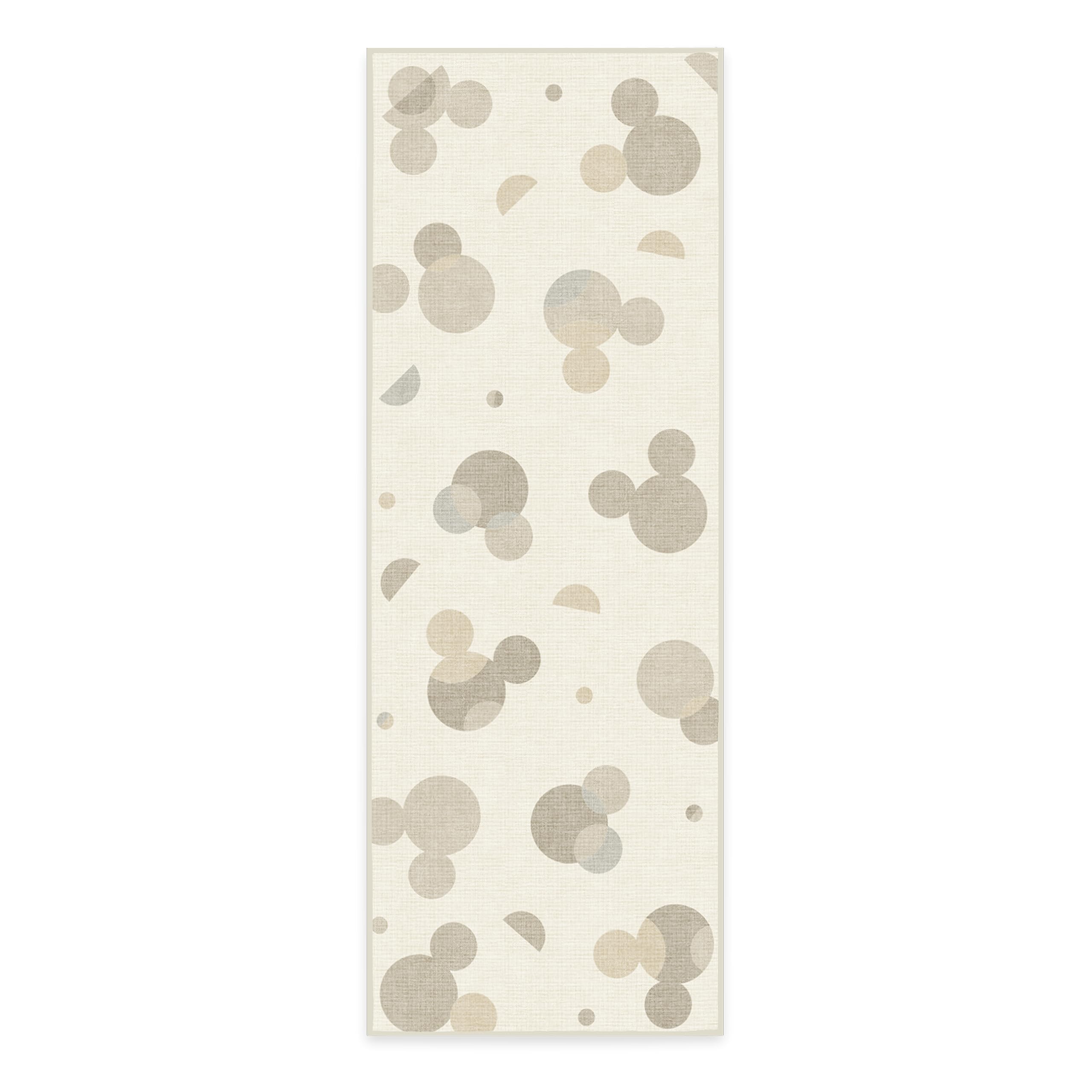 RUGGABLE Disney Classic Minnie Mouse Washable Rug - Perfect Area Rug for Nursery Playroom Kids Room - Pet & Child Friendly - Stain & Water Resistant - Trellis Pink 5&