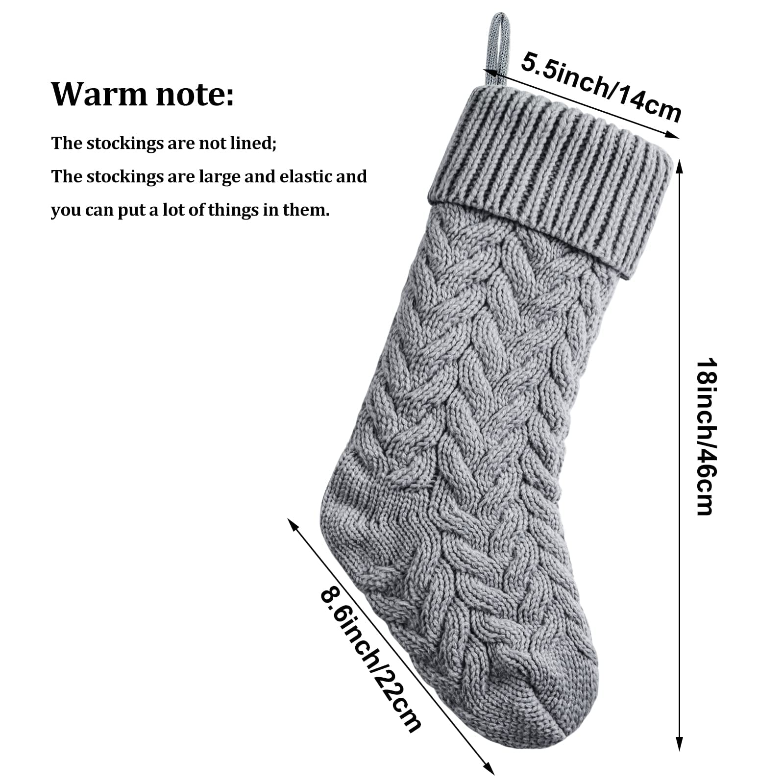 Knit Christmas Stockings Xmas