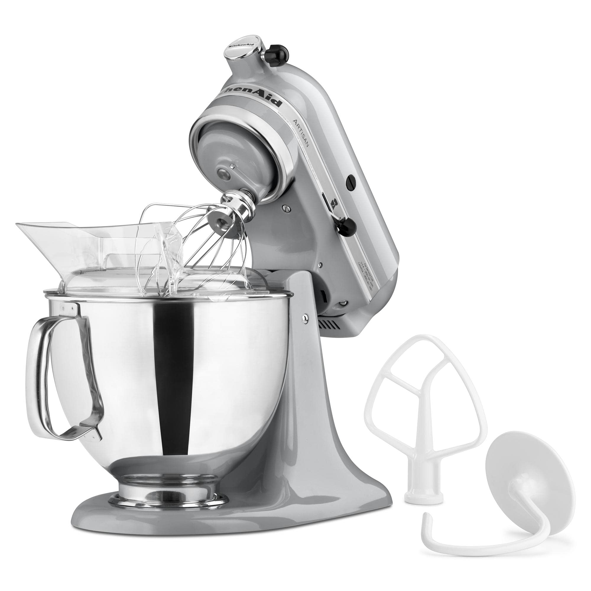 KitchenAid Artisan Series 5-Quart Tilt-Head Stand Mixer, Almond Cream, KSM150PSAC