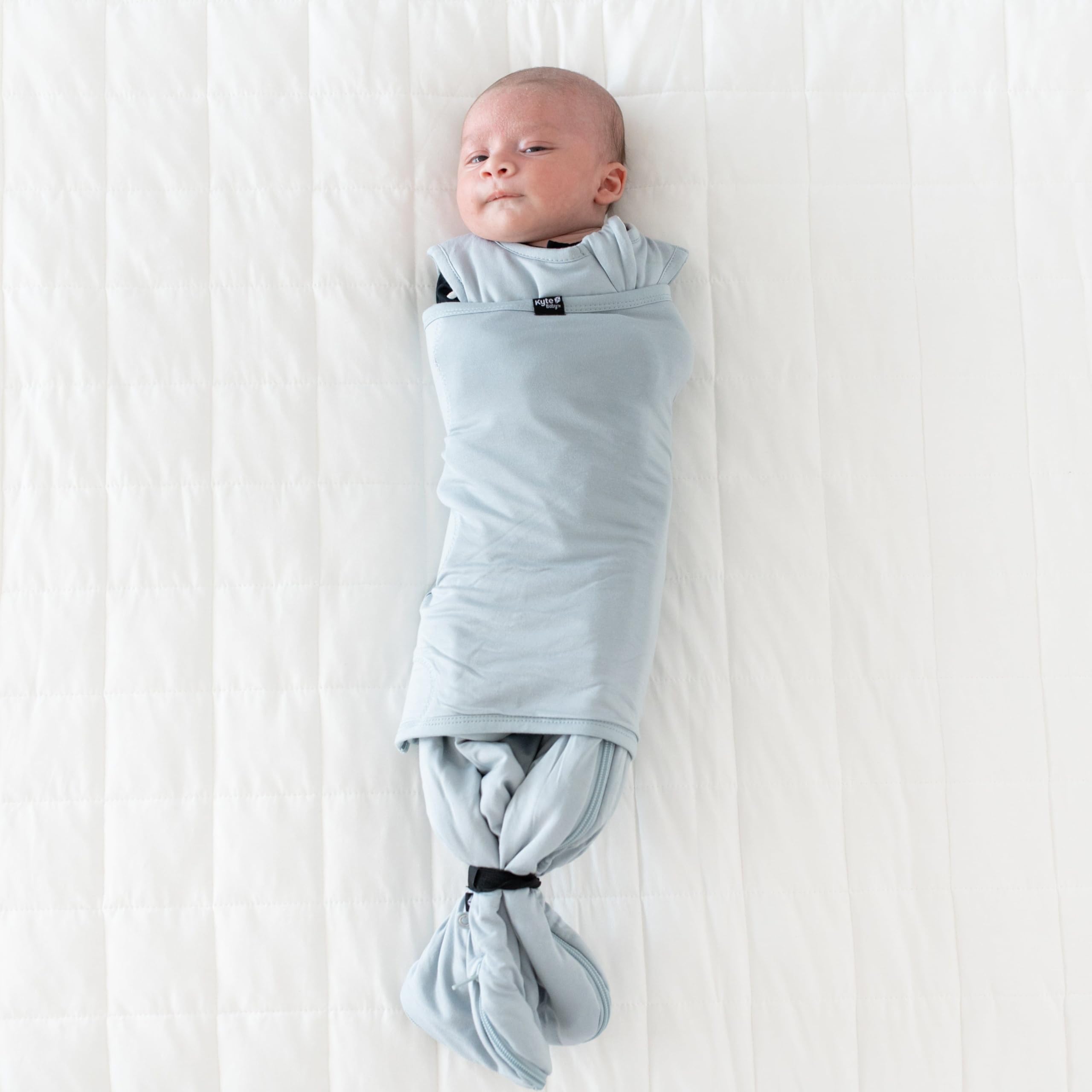KYTE BABY Unisex Rayon Made from Bamboo Sleep Bag Swaddler for Babies, 1.0 Tog