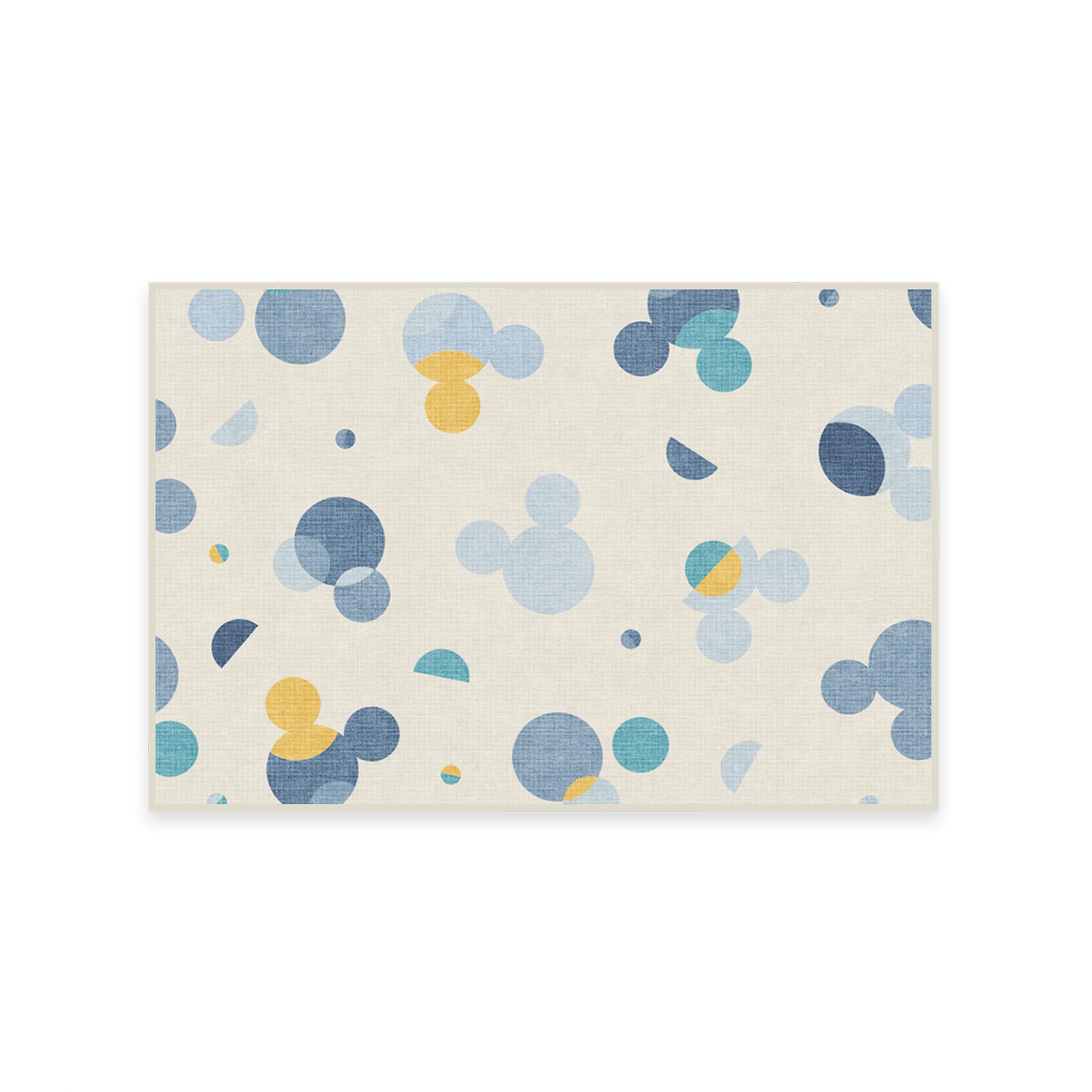 RUGGABLE Disney Classic Minnie Mouse Washable Rug - Perfect Area Rug for Nursery Playroom Kids Room - Pet & Child Friendly - Stain & Water Resistant - Trellis Pink 5&