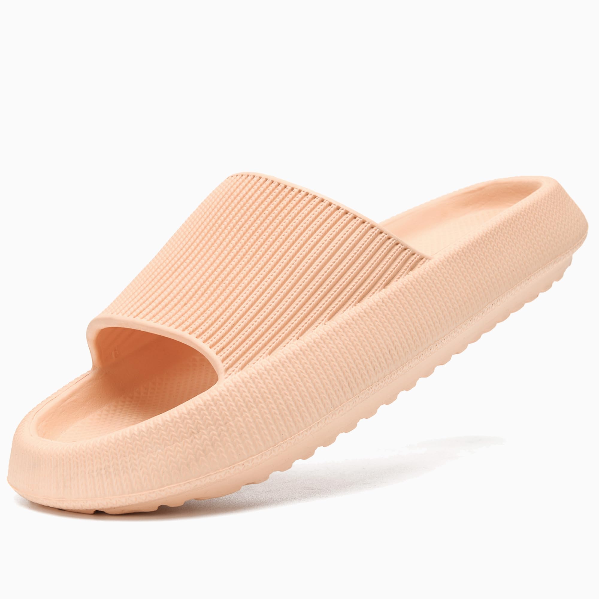 rosyclo Cloud Slippers for Women and Men, Pillow House Slippers Shower Shoes Indoor Slides Bathroom Sandals, Ultimate Comfort, Lightweight, Thick Sole, Non-Slip, Easy to Clean