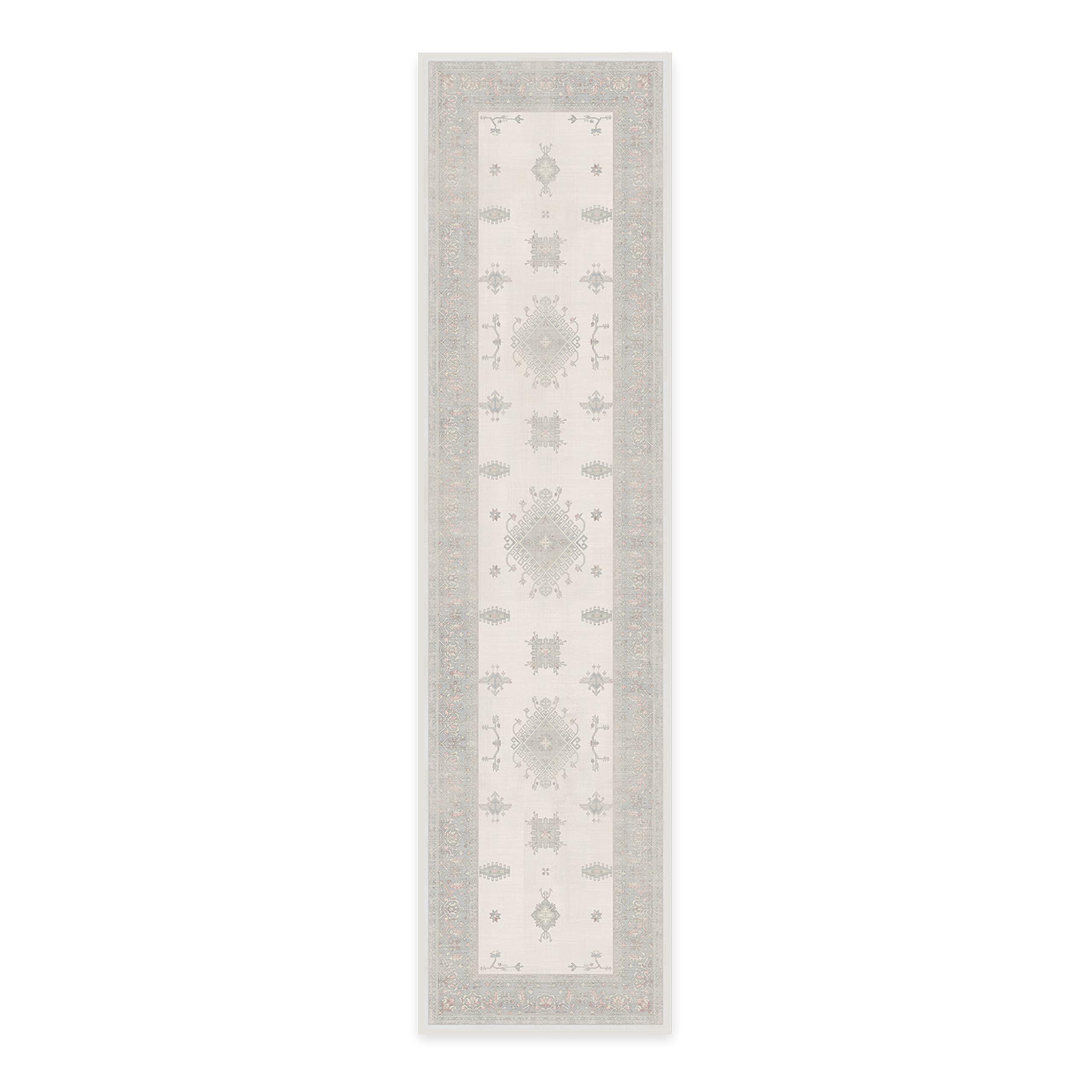 RUGGABLE – Verena Dark Wood – Machine Washable Runner Rug – Pet & Child Friendly – Stain & Water Resistant – Non-Slip – 2.5&